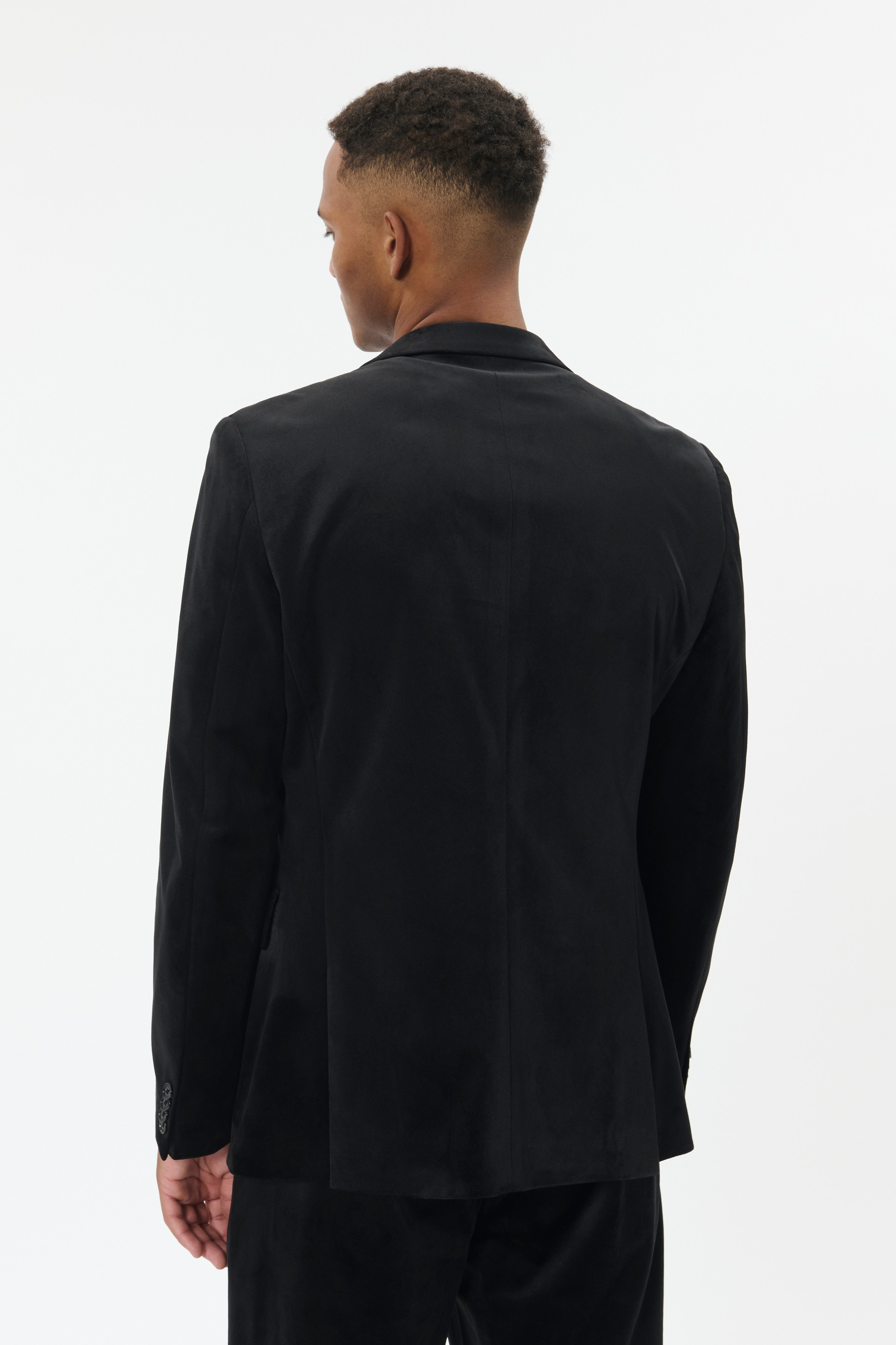 MAgeorge Velours Blazer LOOKBOOK BACK 30205027-300275