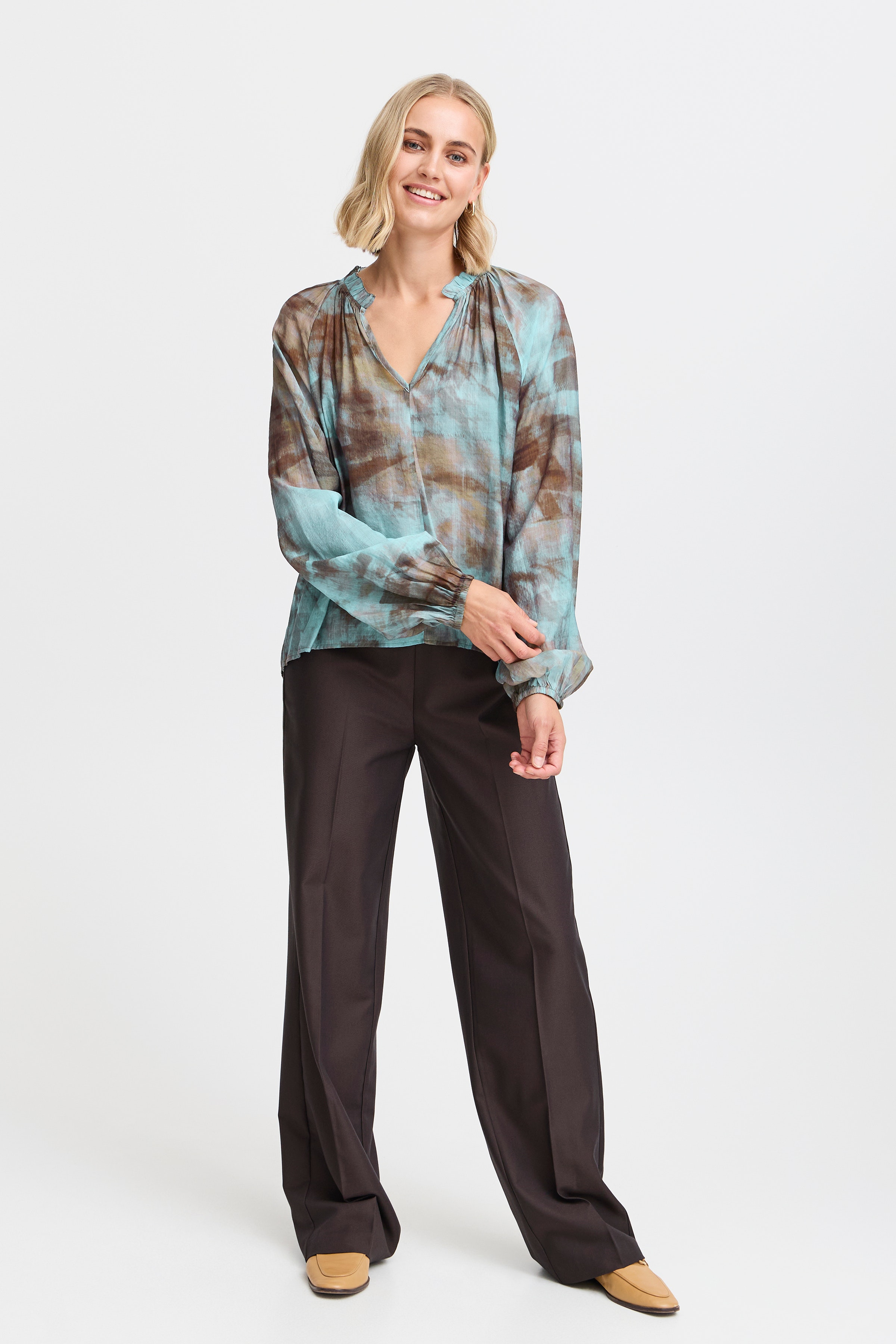 FRILLI Blouse LOOKBOOK FRONT 20614946-203864