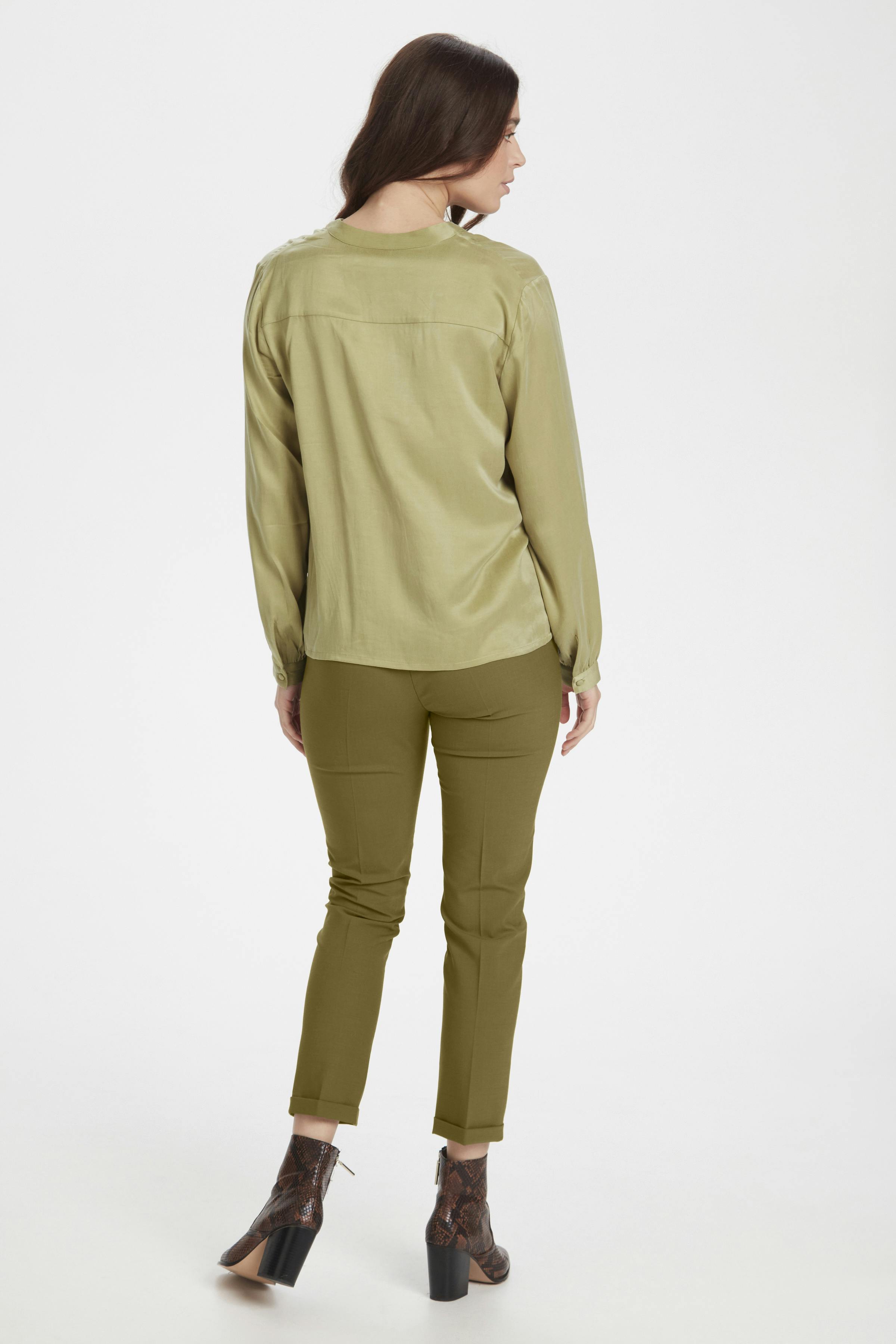 Blouse met korte mouwen LOOKBOOK BACK 10103004-161118