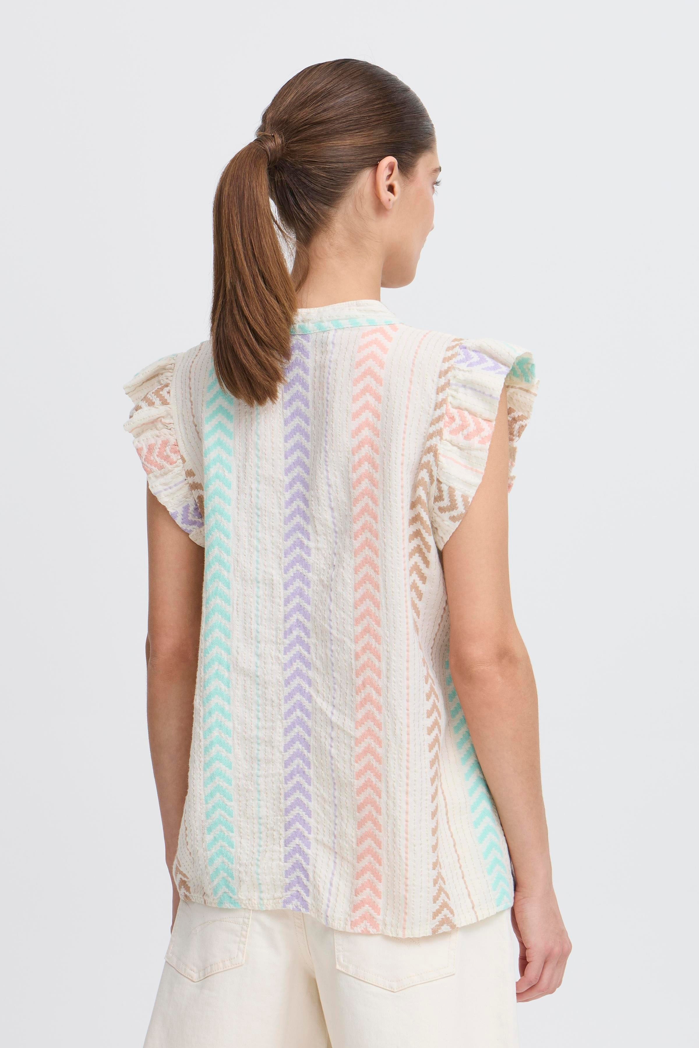 PZSAVANNA Bluse LOOKBOOK BACK 50209063-114201