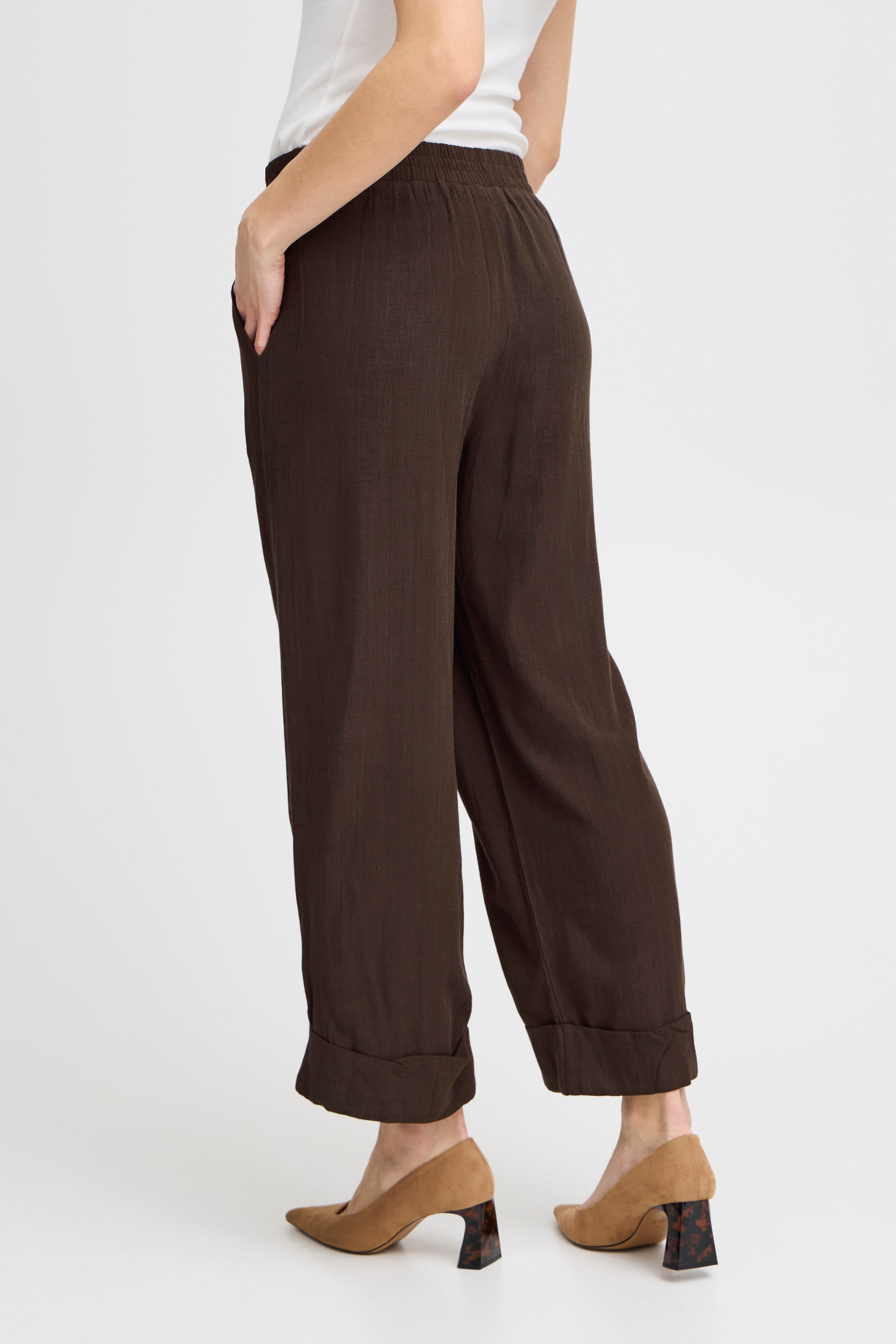 FRATEL Trousers LOOKBOOK BACK 20613570-1911111