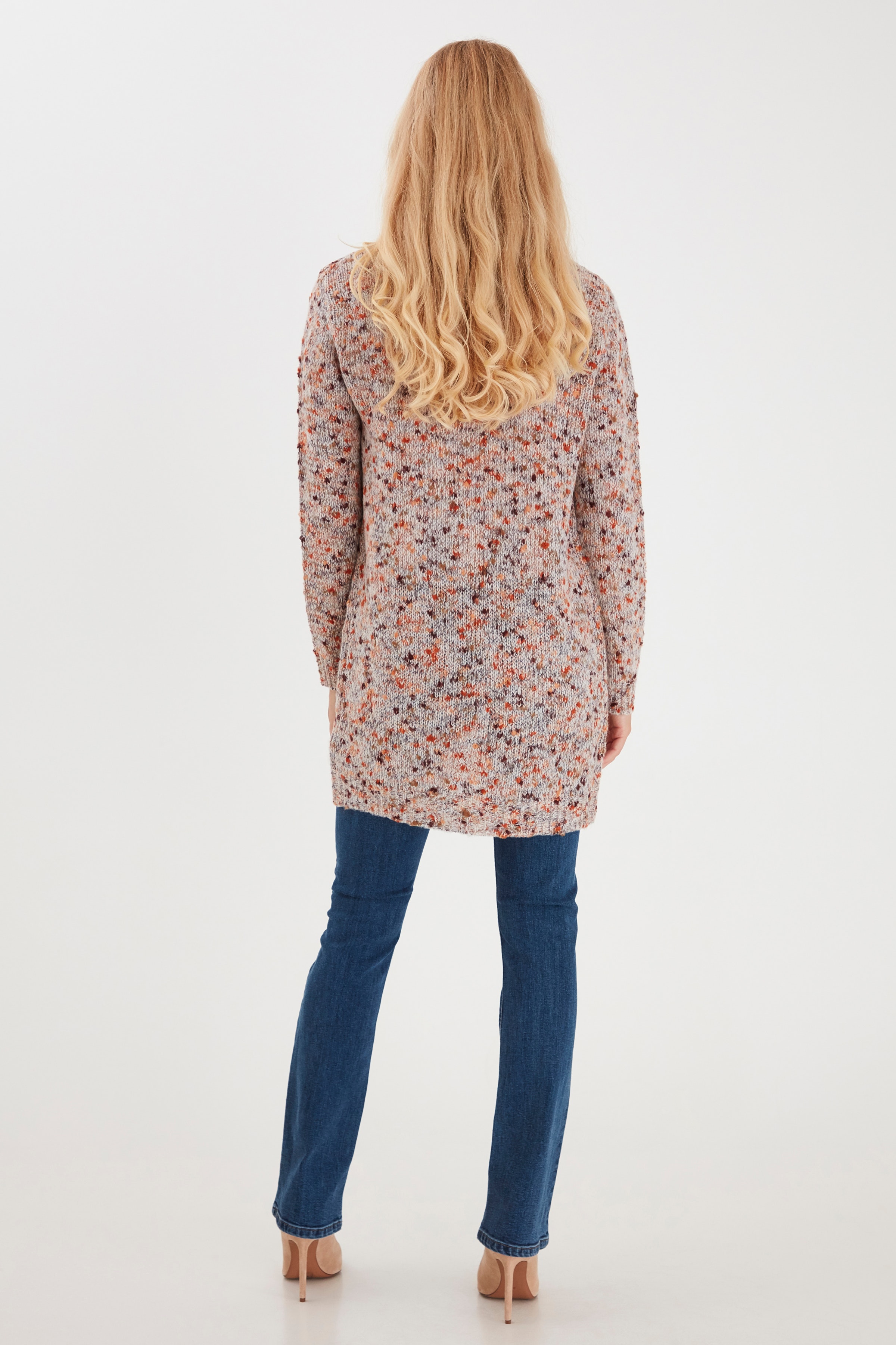 Stickad cardigan LOOKBOOK BACK 20608490-200121