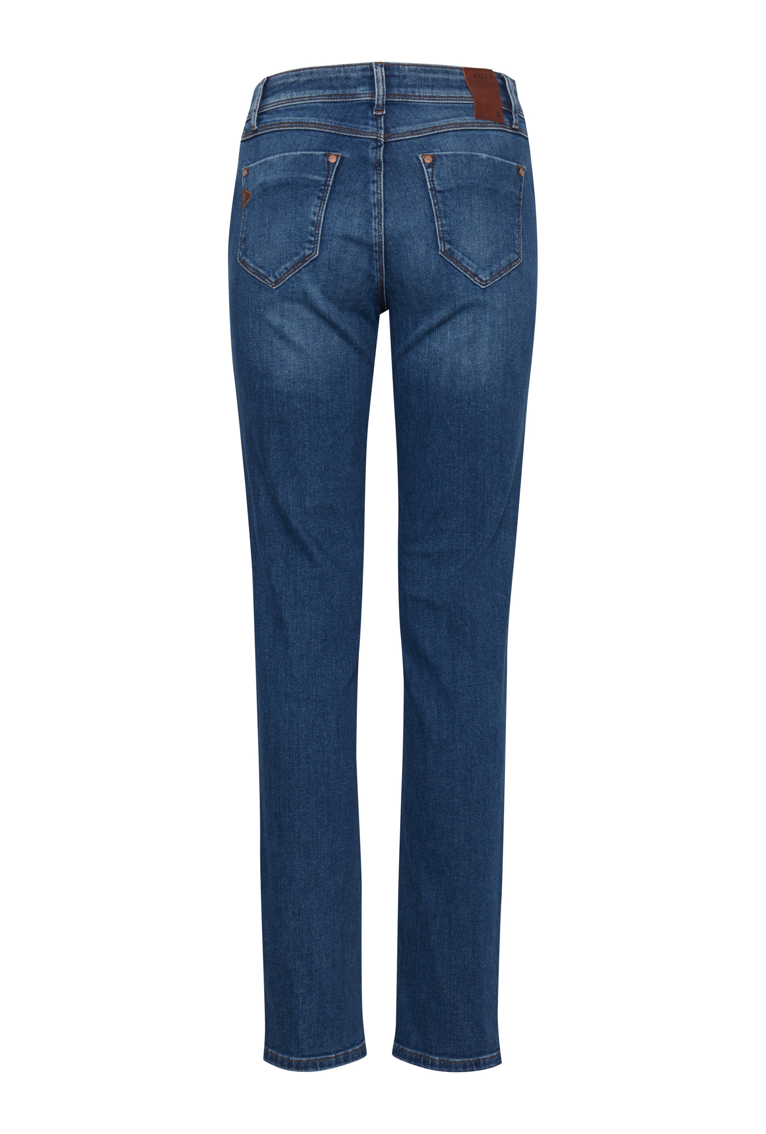 PZSANDRA HW Jeans Medium Straight PACK BACK 50205860-200005