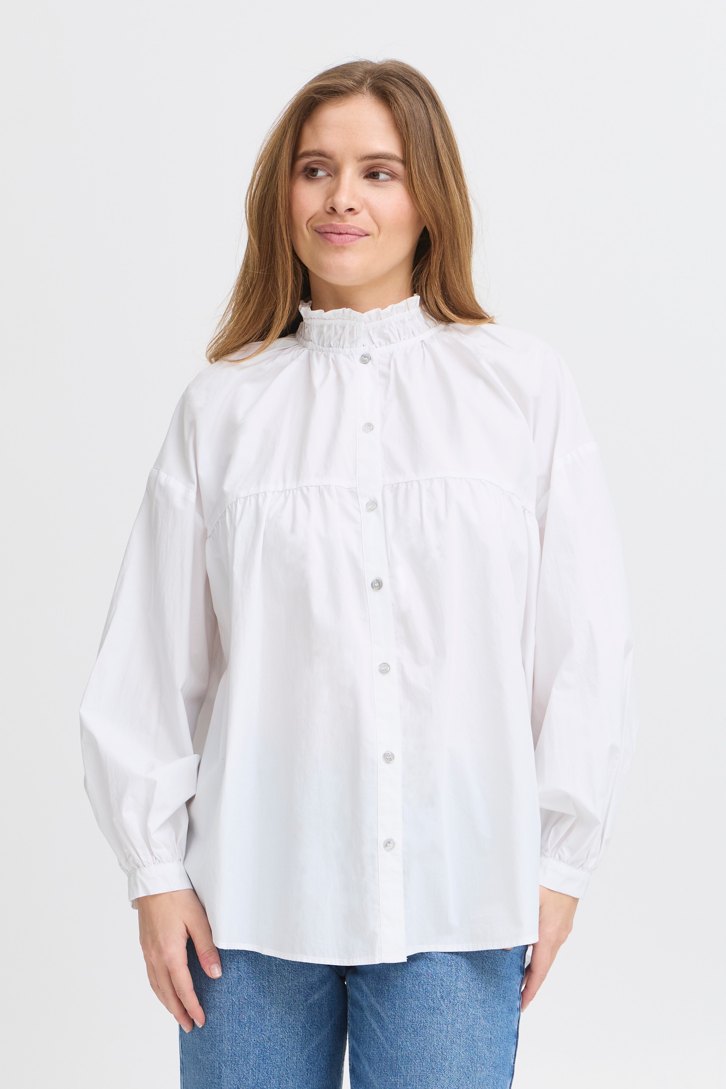 PZJULLE Skjorte LOOKBOOK FRONT 50208873-110601
