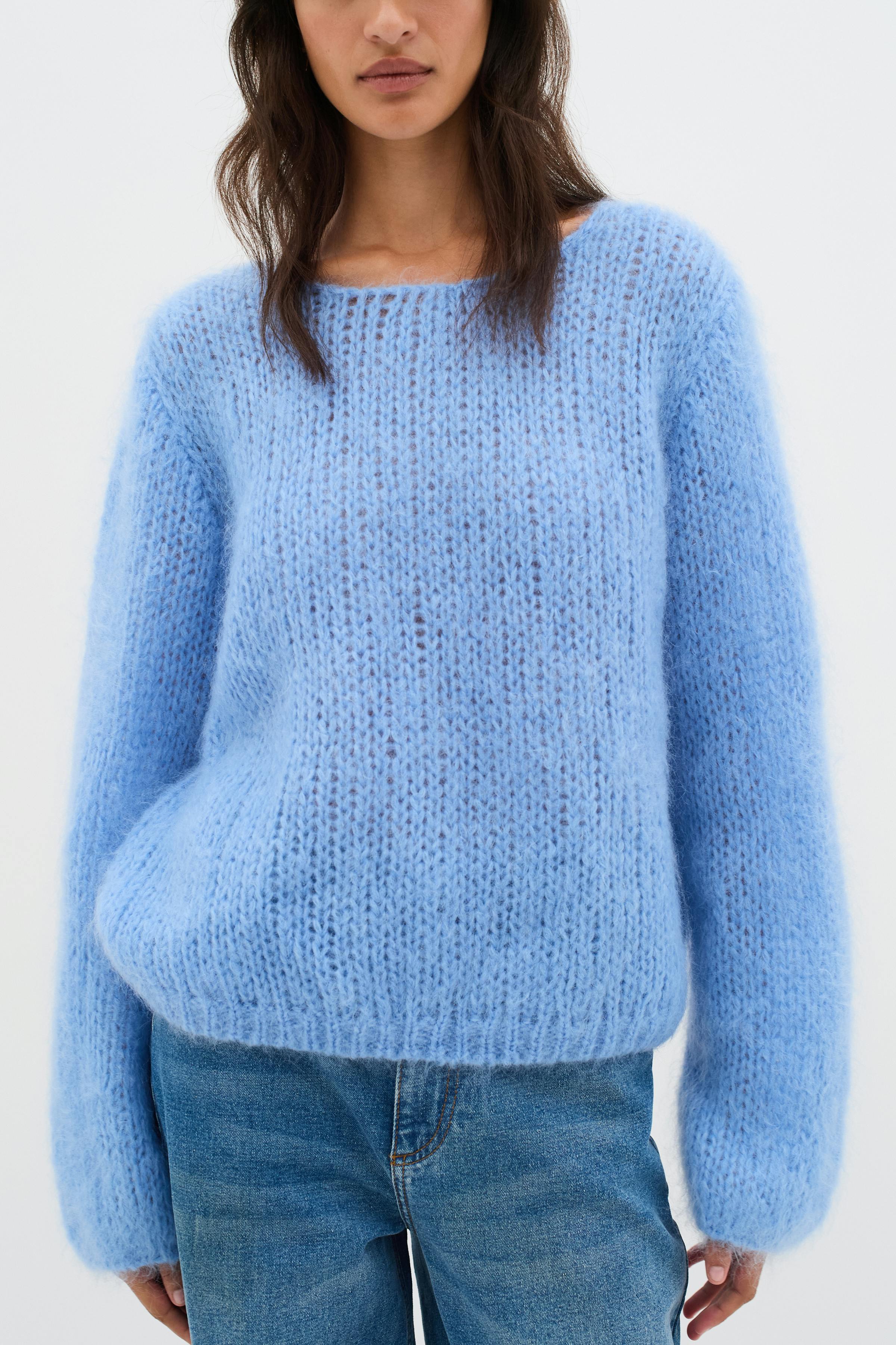 JetraIW Mohair Pullover LOOKBOOK FRONT 30109619-164020