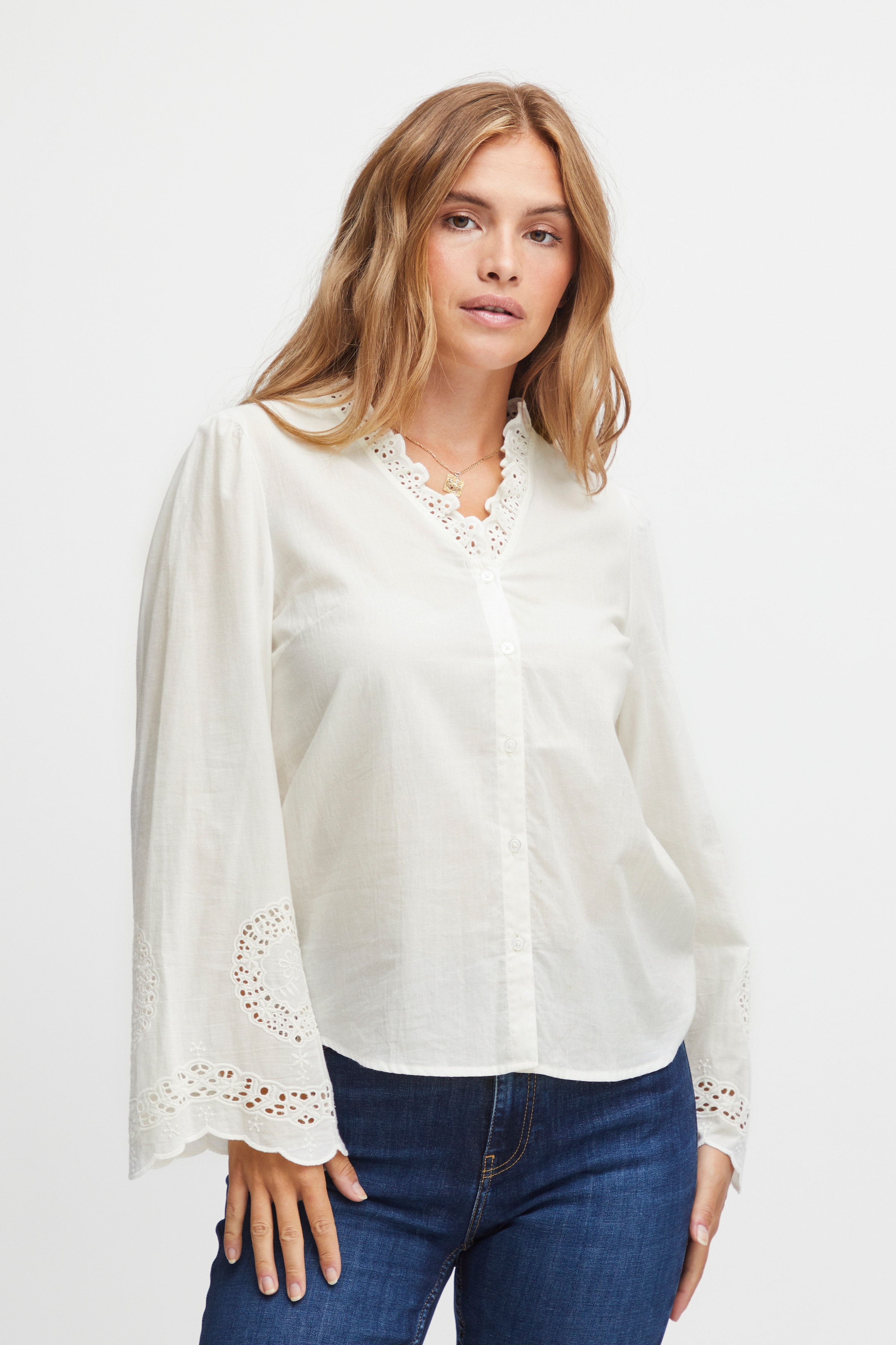 PZALIANE Skjorte LOOKBOOK FRONT 50207635-114201