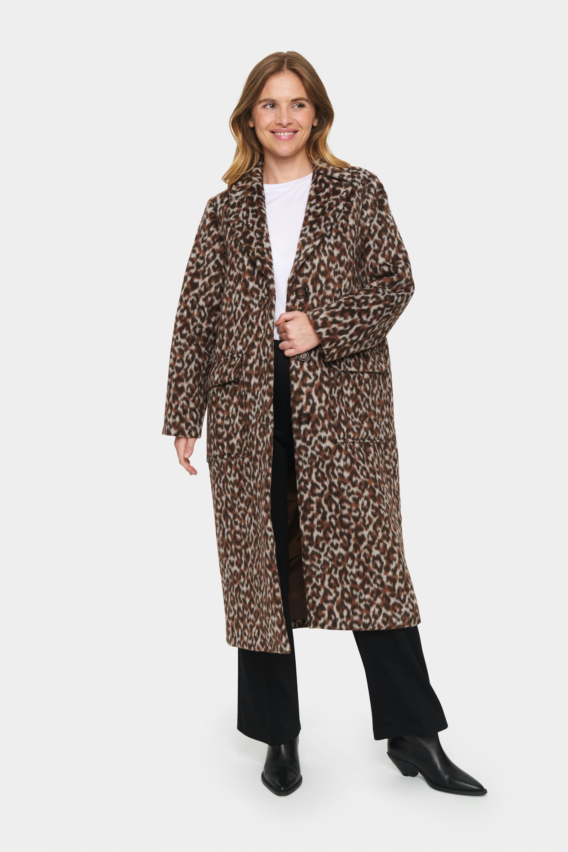 FideliSZ Leopard Frakke LOOKBOOK FRONT 30513340-190912