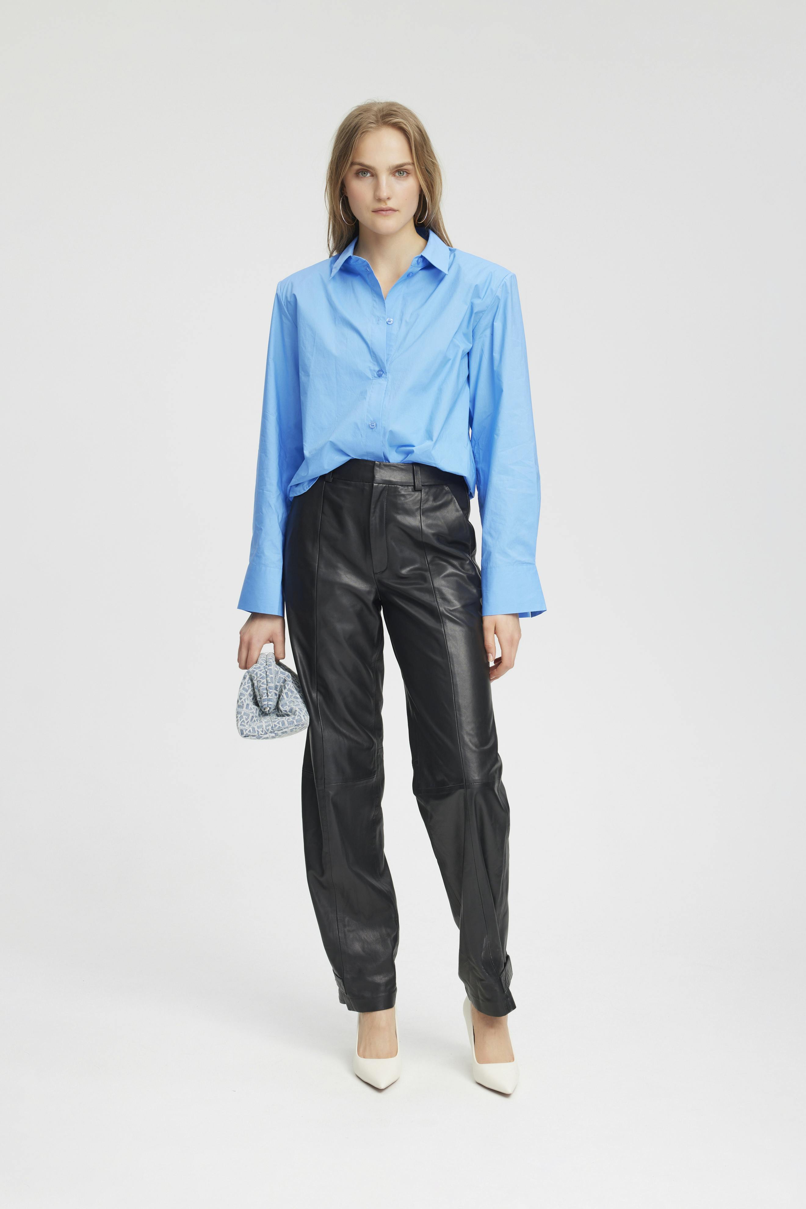 OliviGZ Leather trousers LOOKBOOK FRONT 10908763-100017