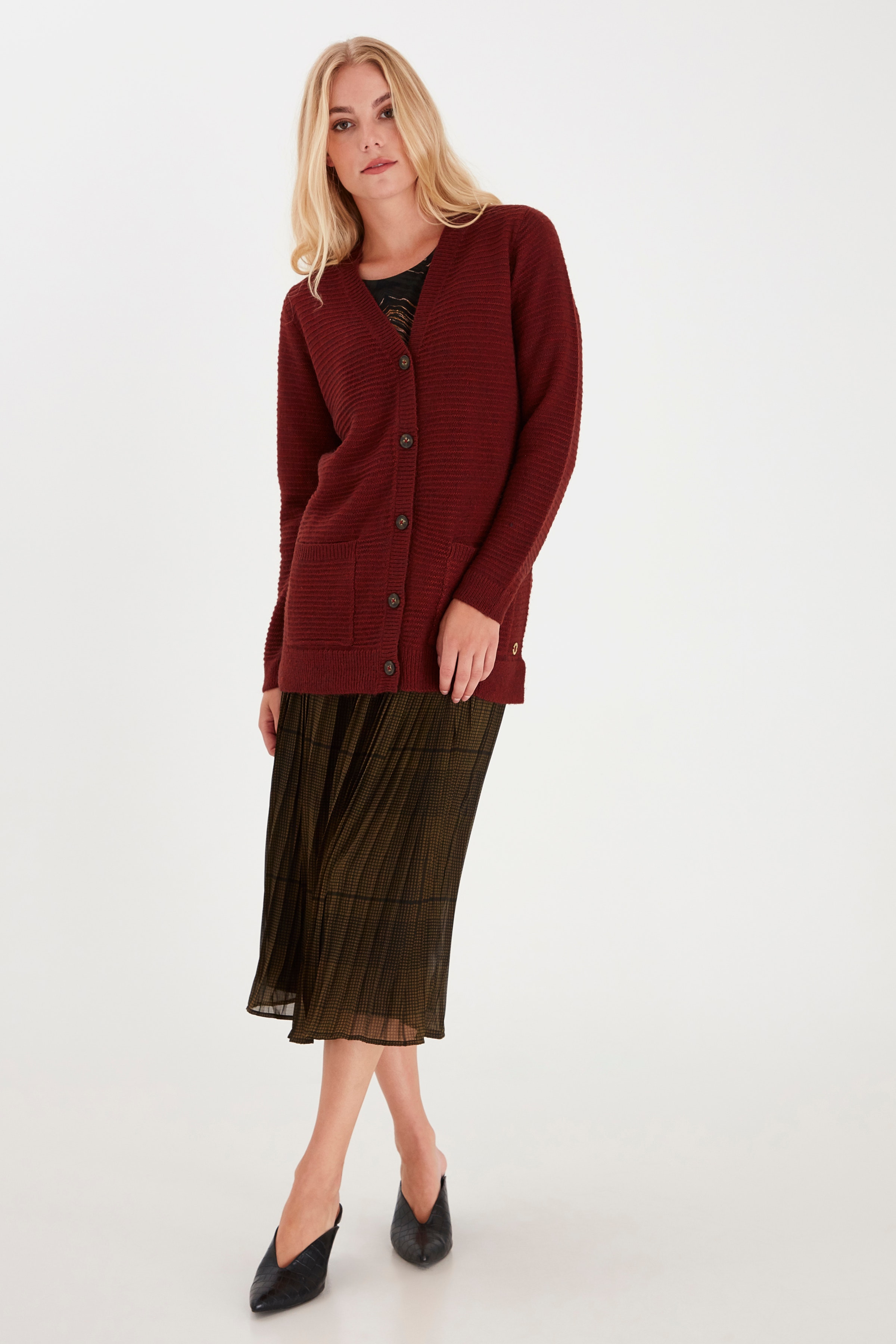 Stickad cardigan LOOKBOOK FRONT 20608231-1915401