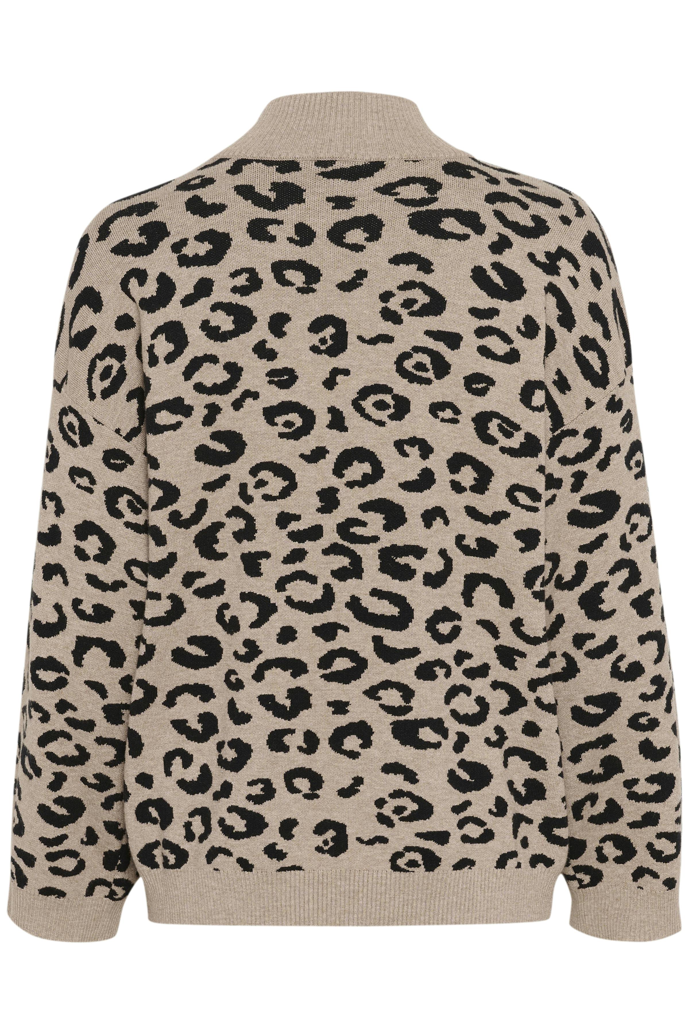 CRSava Leopard pullover PACK BACK 10613664-107455