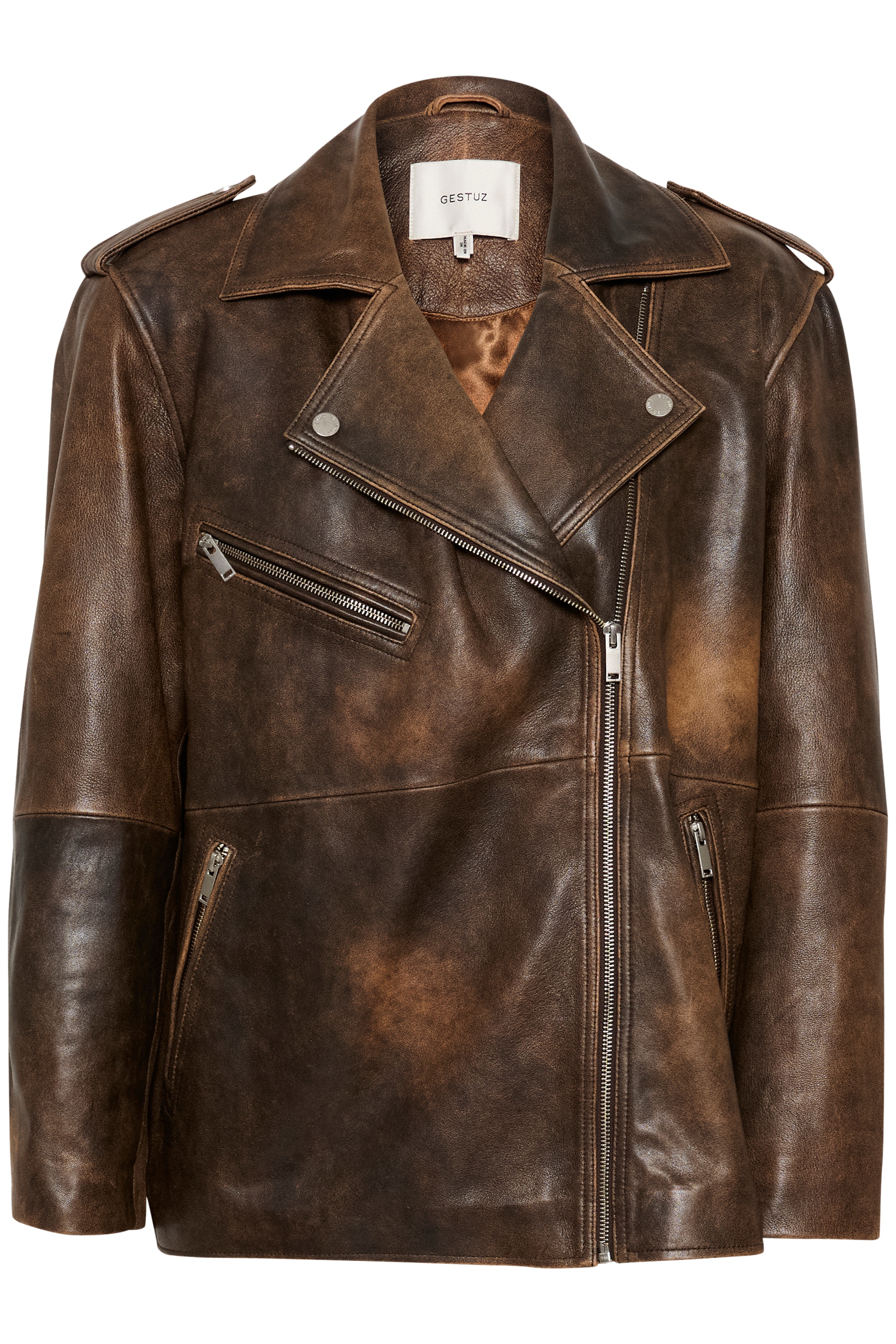 Gestuz leather jacket hotsell