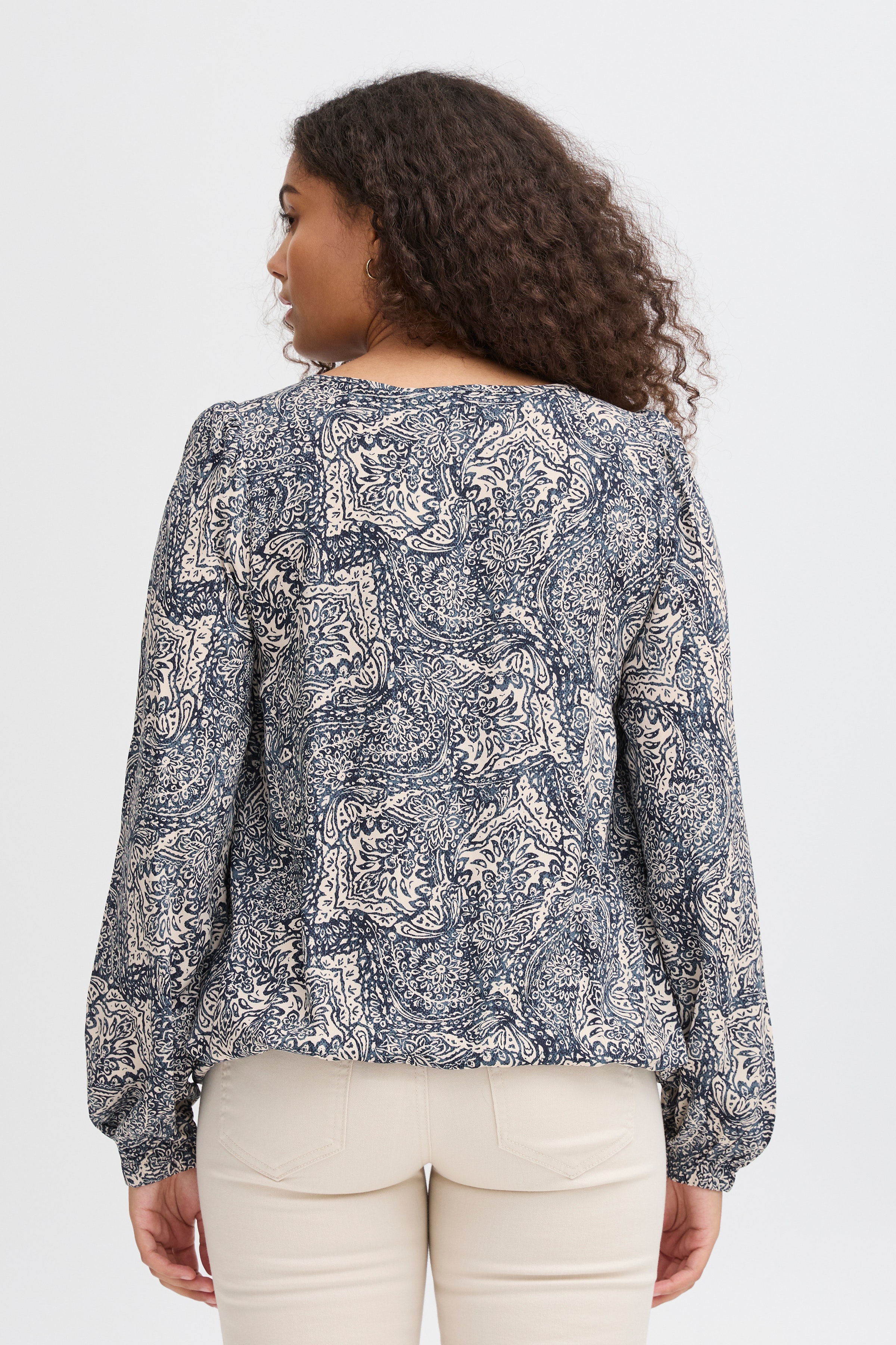 FRFLOWY Blouse with long sleeve LOOKBOOK BACK 20615119-204052