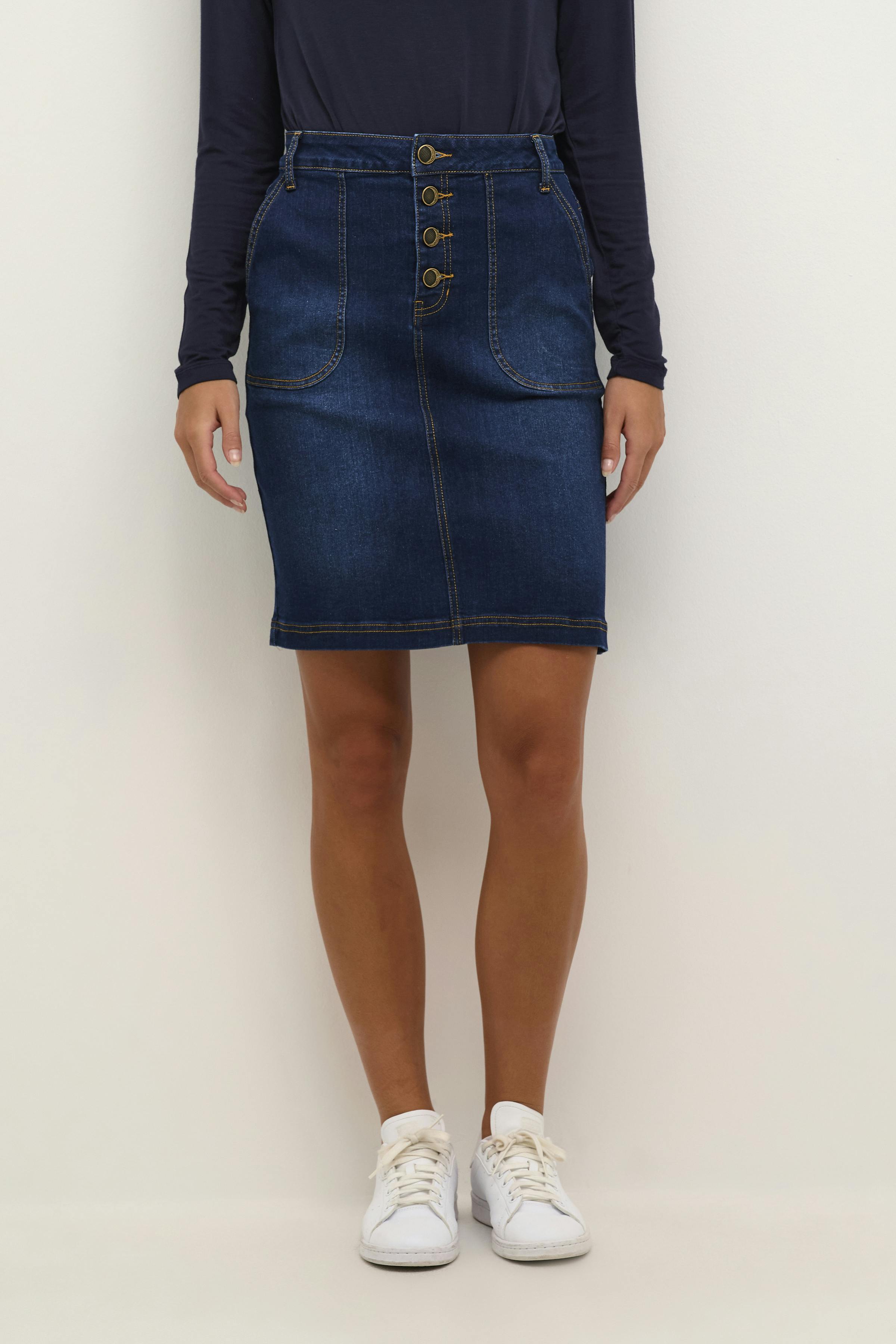 CUbriana Denim Skirt LOOKBOOK FRONT 50109646-500029