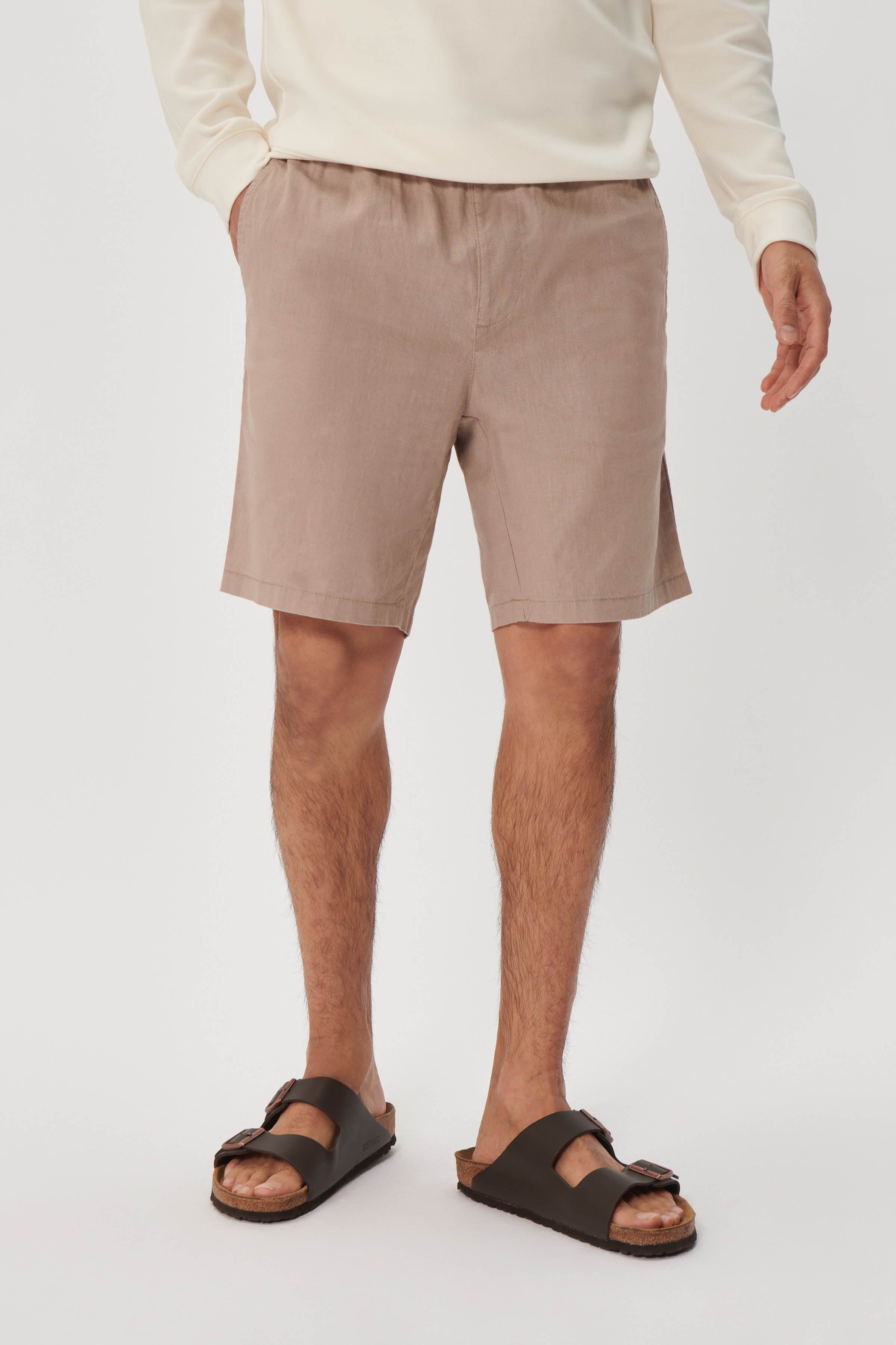 MAbarton linen shorts LOOKBOOK FRONT 30206032-160906