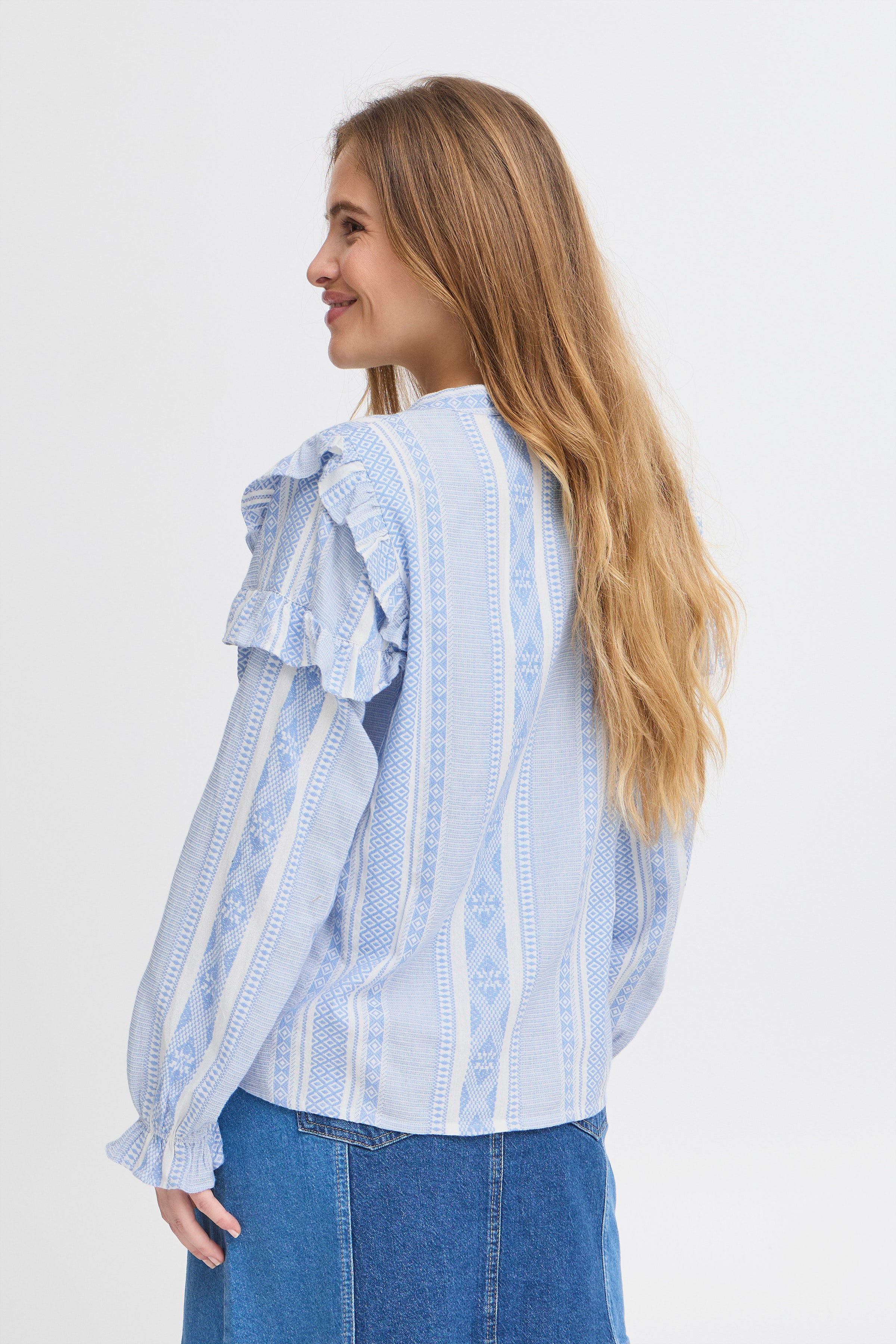 PZDORRIT Bluse LOOKBOOK BACK 50208957-110105