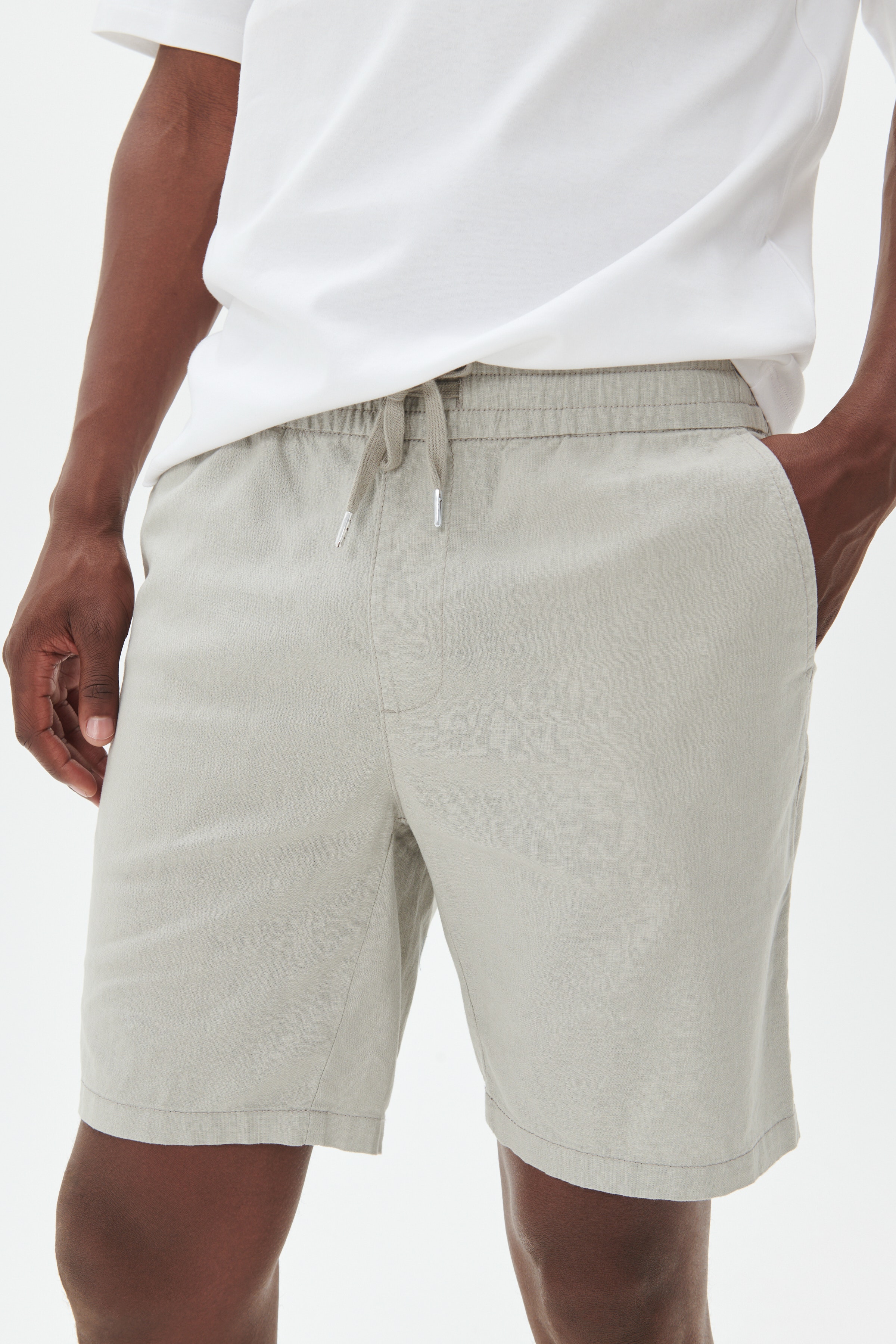 MAbarton linen shorts LOOKBOOK DETAIL 30206032-164703