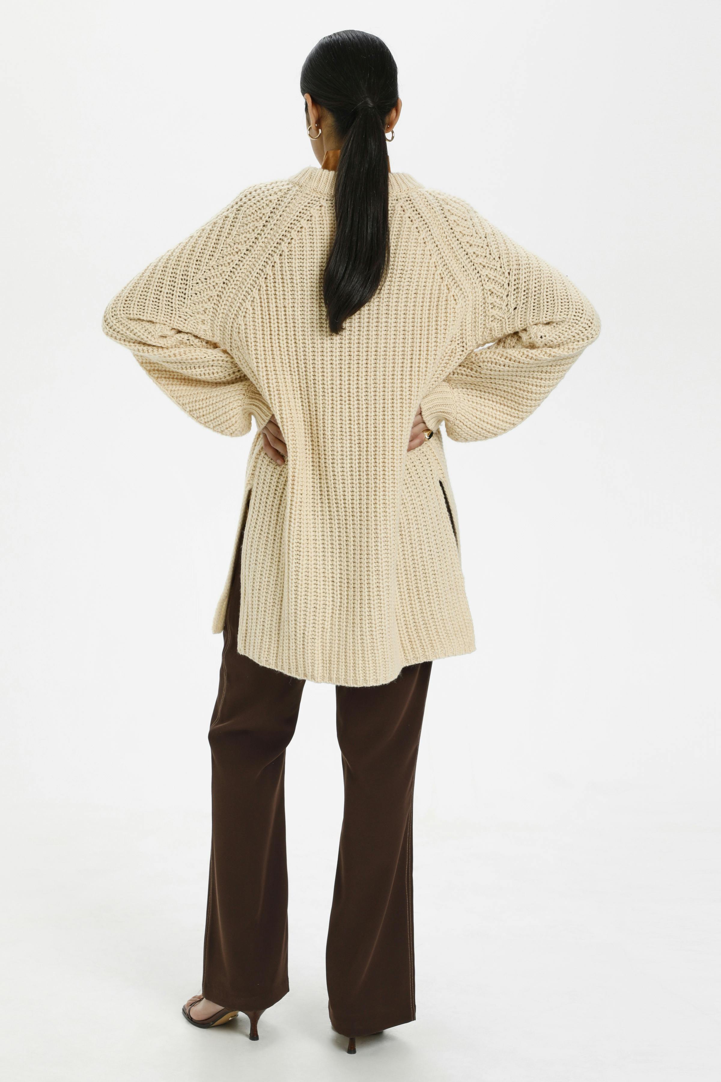 InezKB Knitted pullover LOOKBOOK BACK 10103549-151116