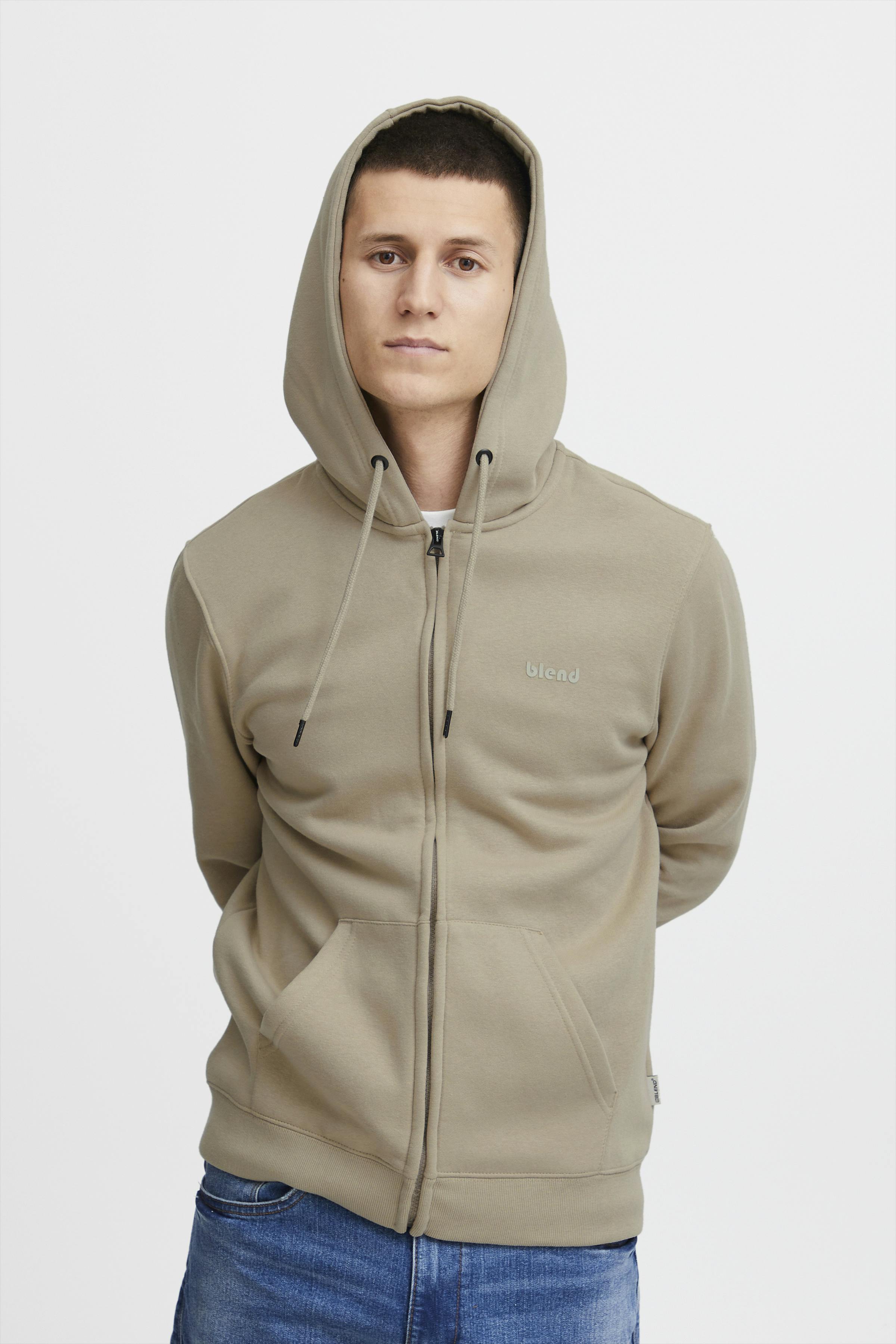 Hoodie med glidelås LOOKBOOK DETAIL 20714494-161104