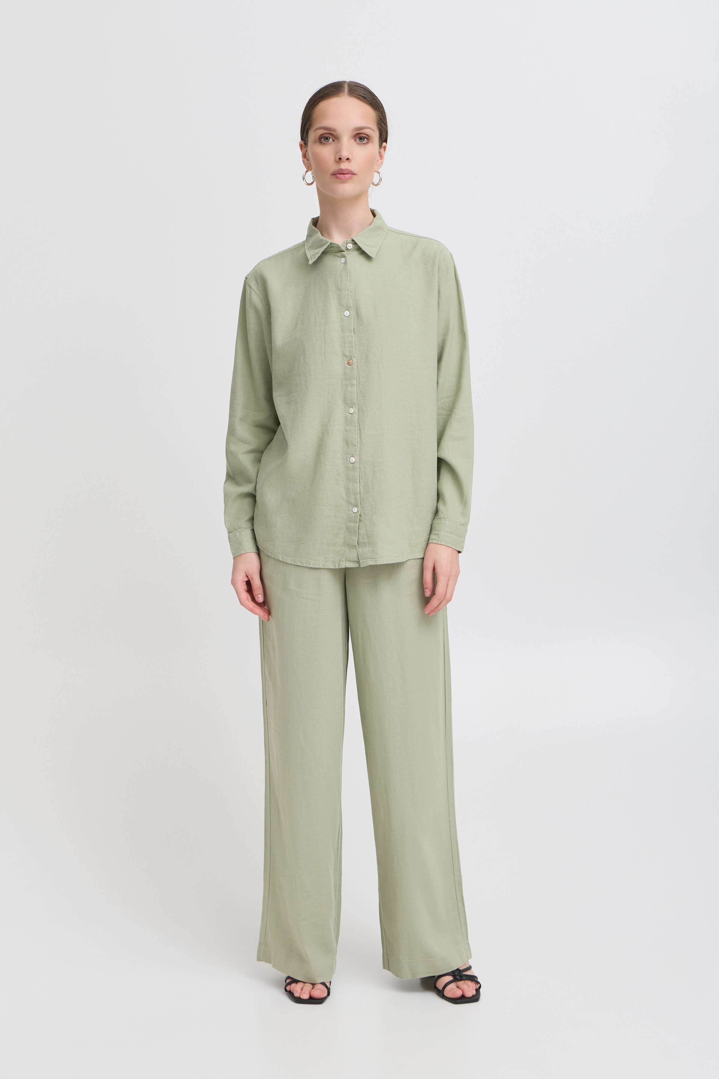 IHLINNO Langermet skjorte LOOKBOOK FRONT 20122920-160213