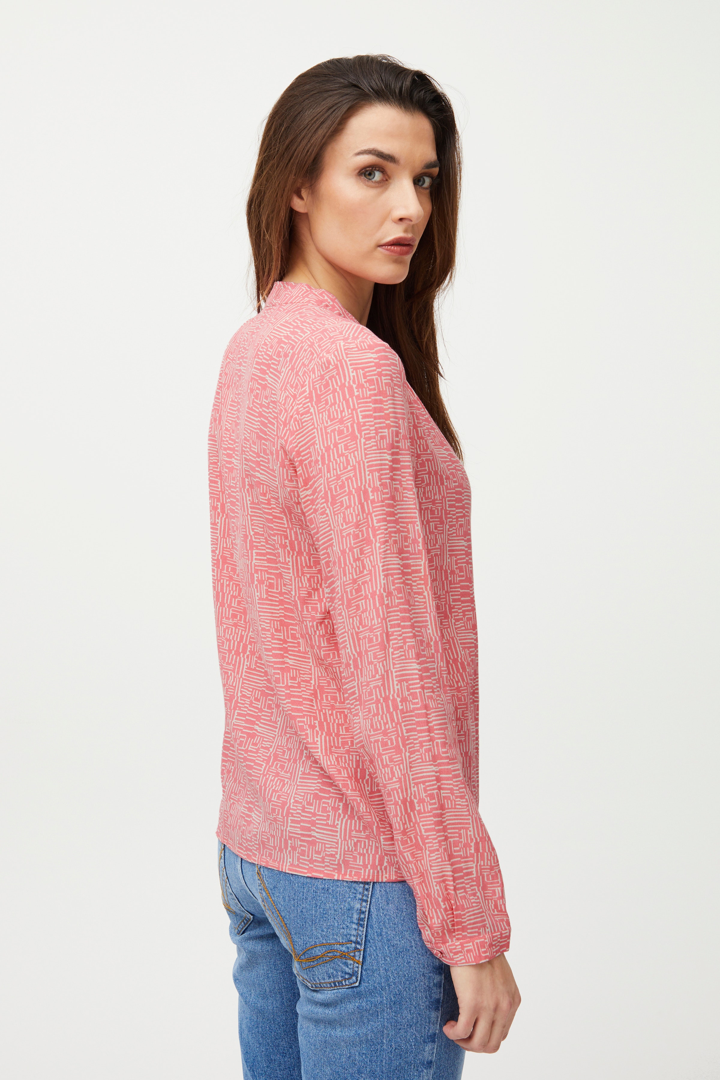 PZGENE Bluse LOOKBOOK BACK 50207866-202866