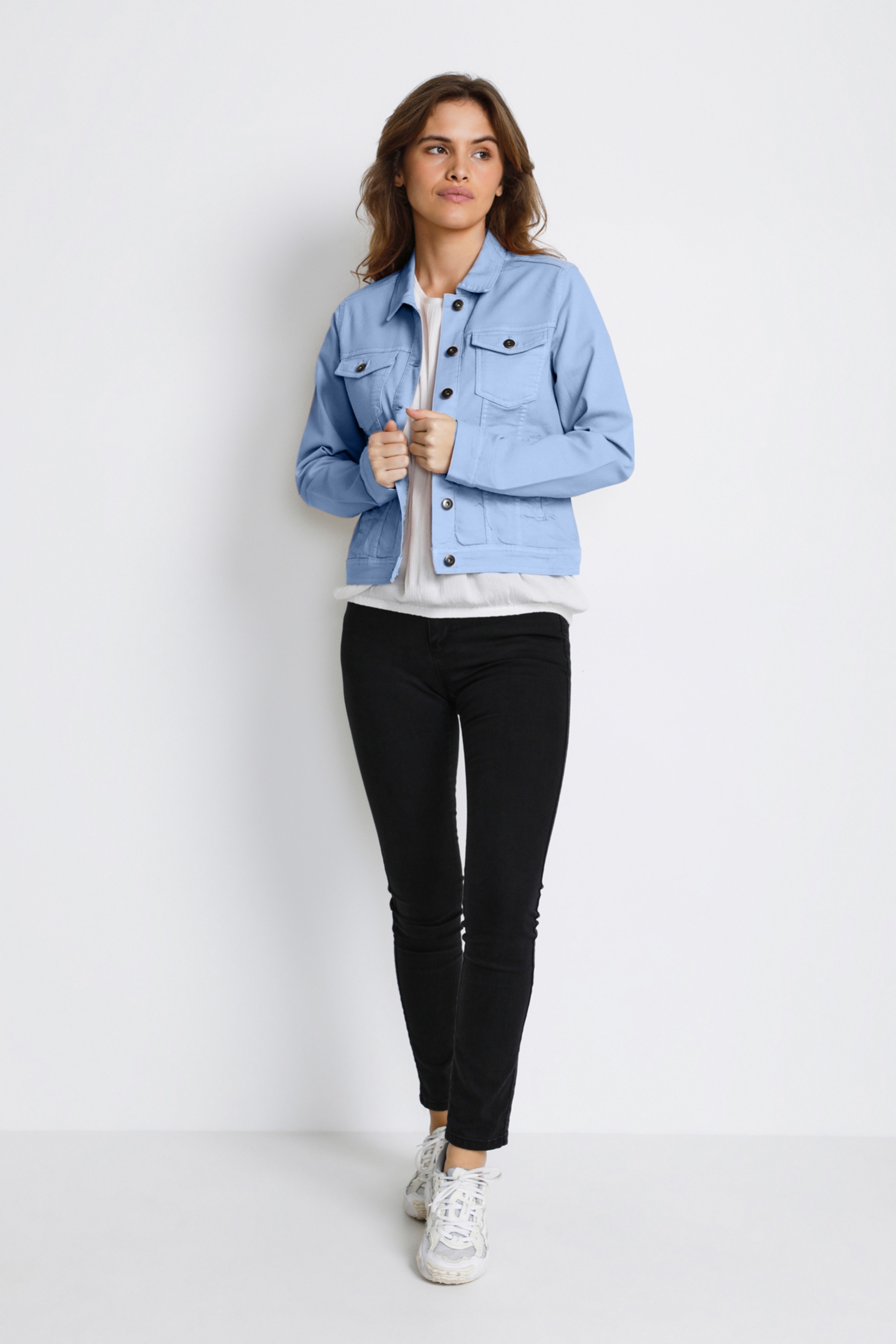 KAzelina Denimjakke LOOKBOOK FRONT 10506287-154031