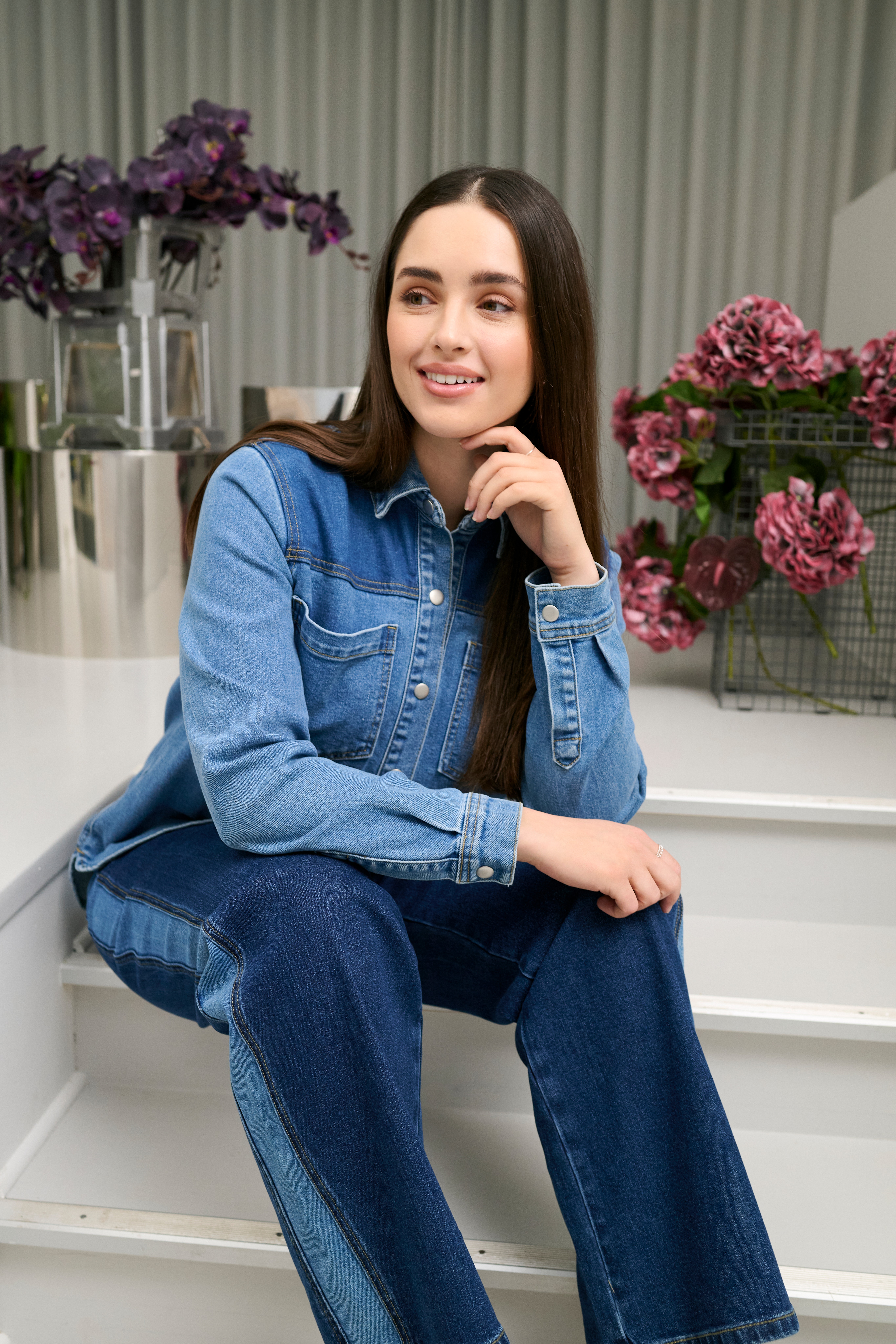 KAsandra Denimskjorte LOCATION NONE 10552389-102989