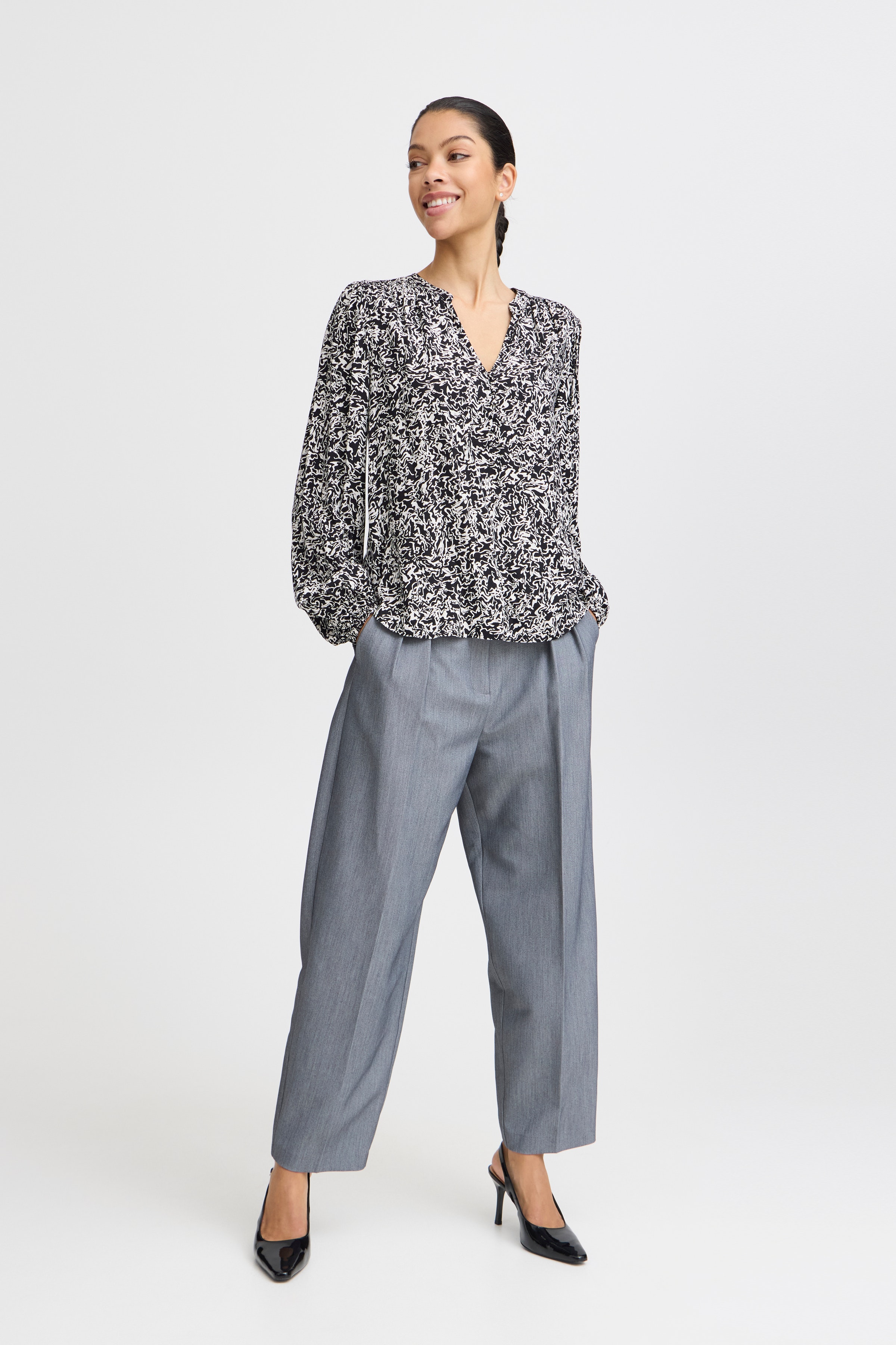 BYJOSA Bluse LOOKBOOK FRONT 20815573-203692