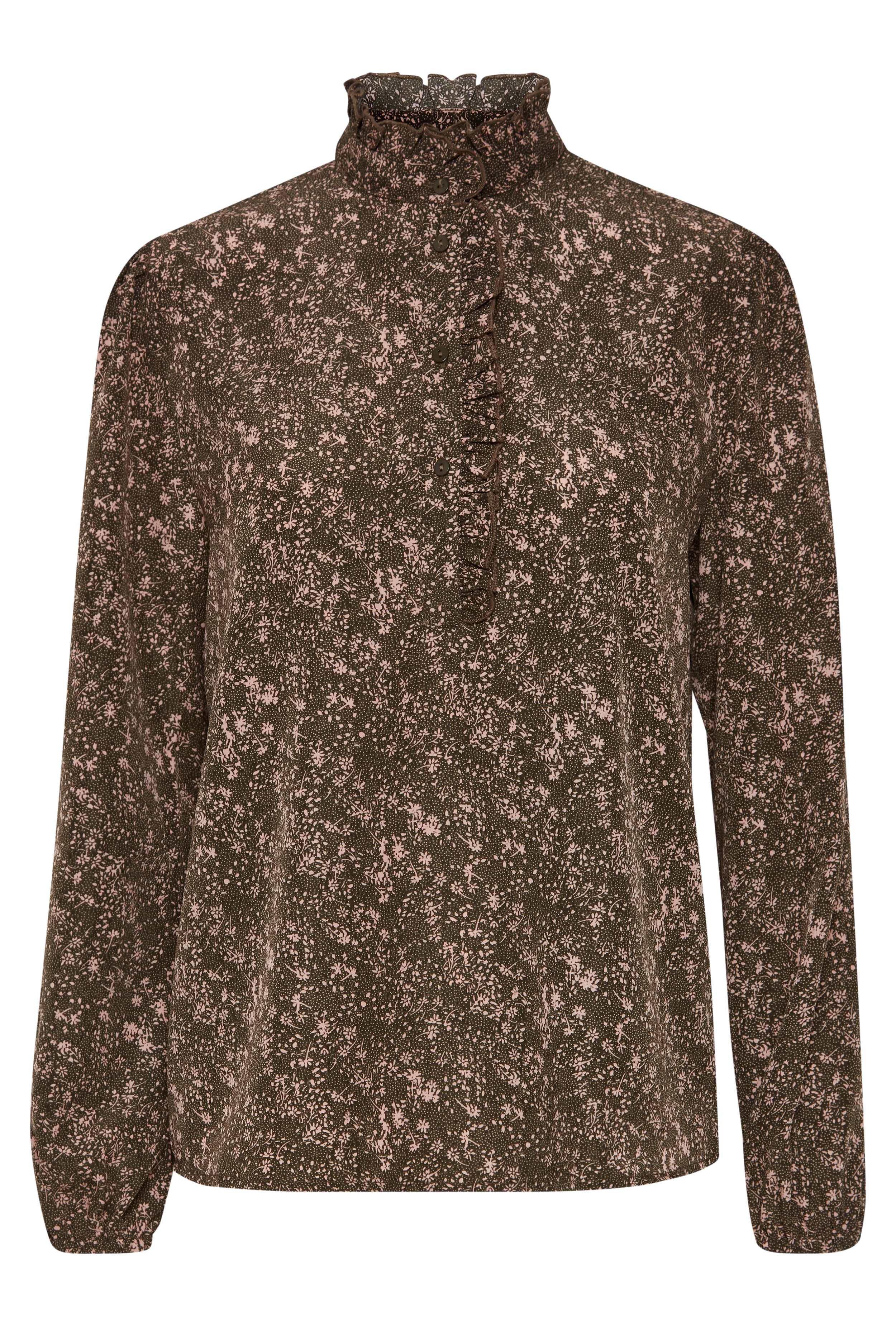 Blouse with long sleeve PACK FRONT 20812044-200981