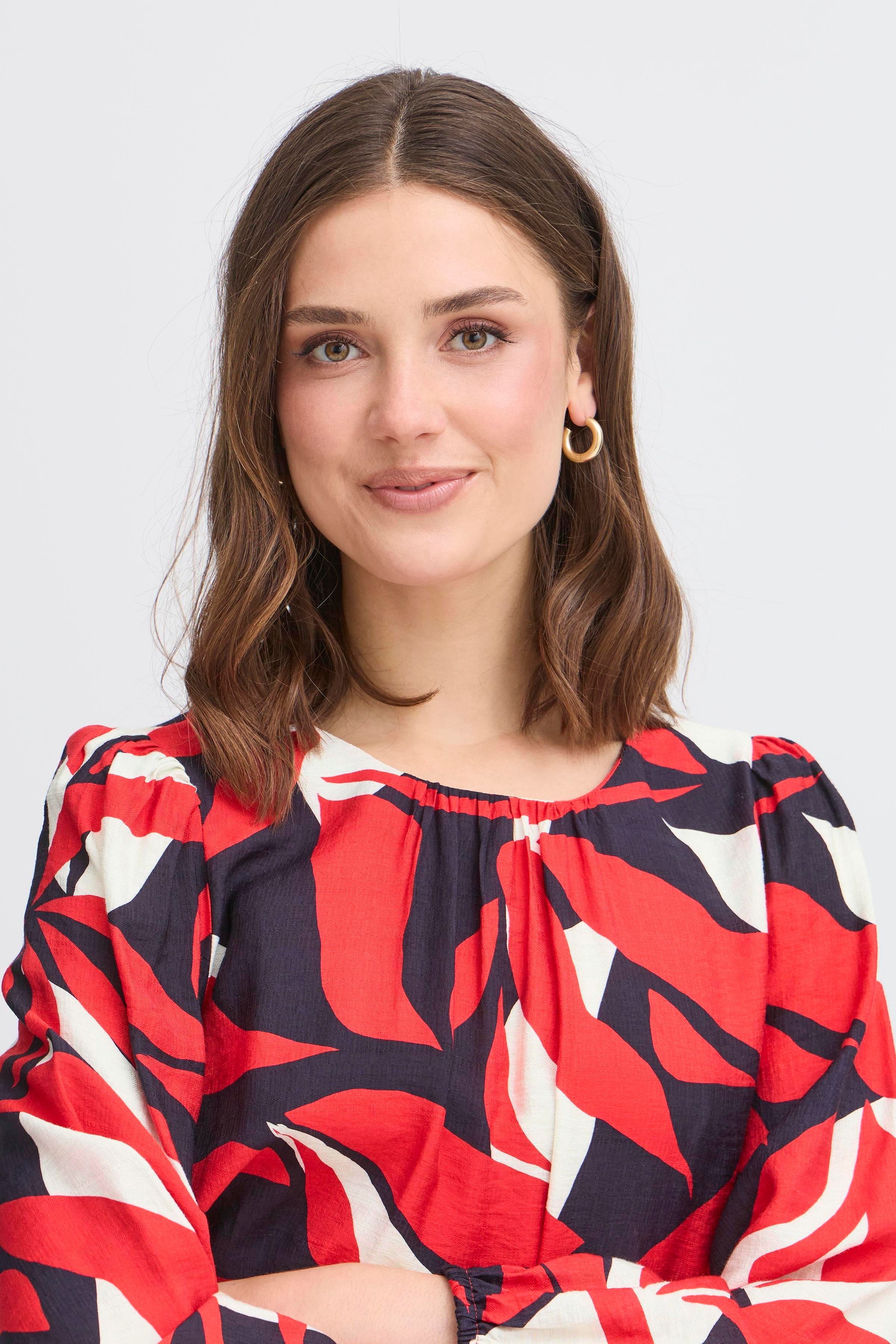 FRARIANA Blouse LOOKBOOK DETAIL 20616042-205118
