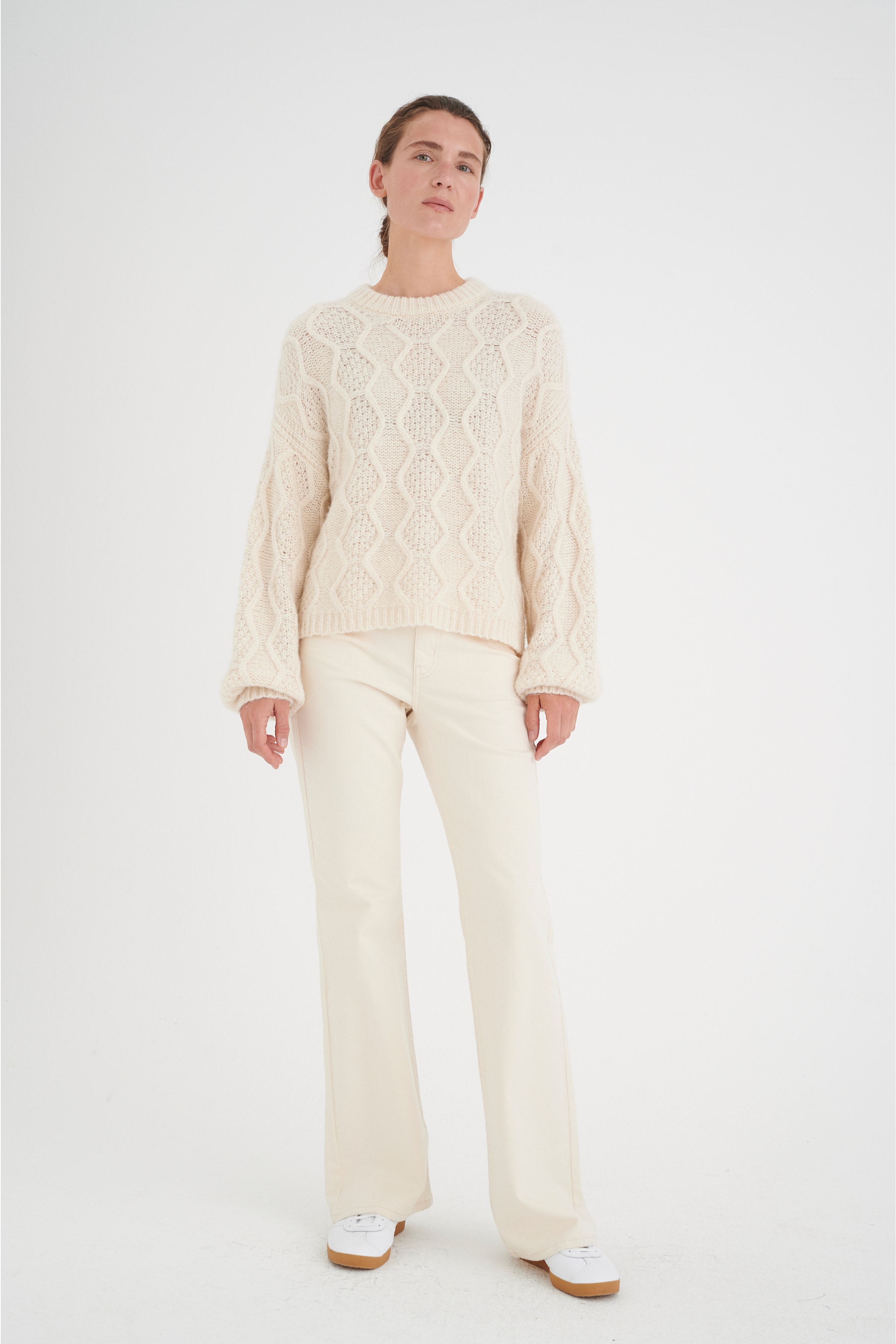 Stickad pullover LOOKBOOK FRONT 30106658-300002