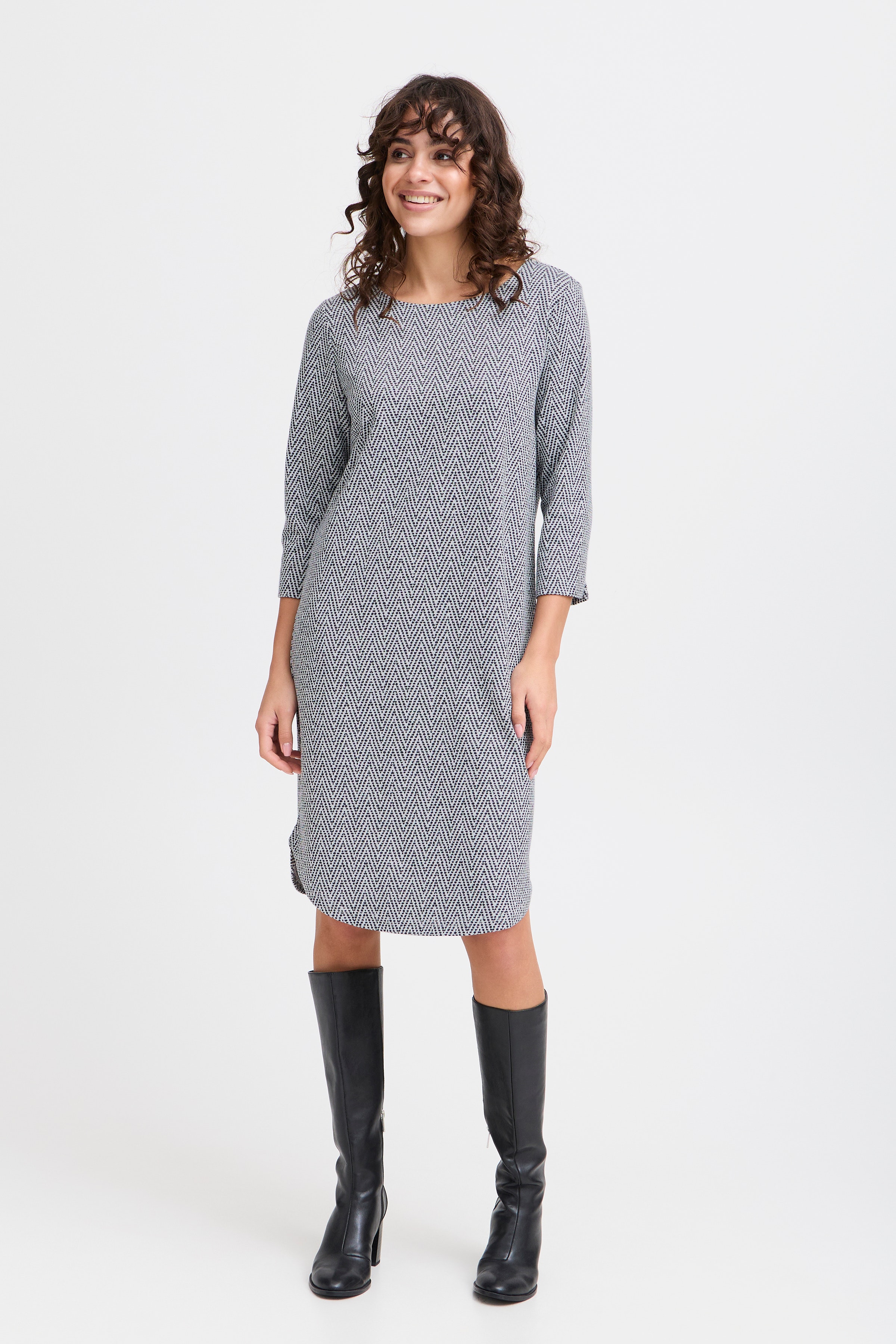 FRVARA DR 1 Jersey dress LOOKBOOK FRONT 20615216-204252