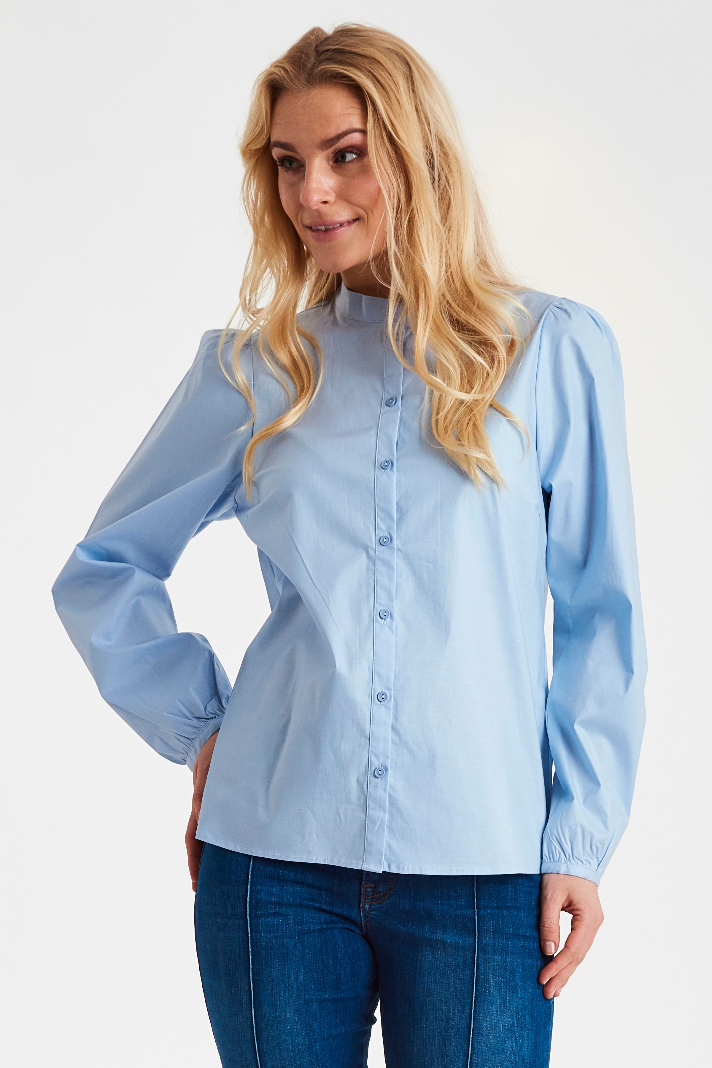 Langermet bluse LOOKBOOK FRONT 20402953-41402