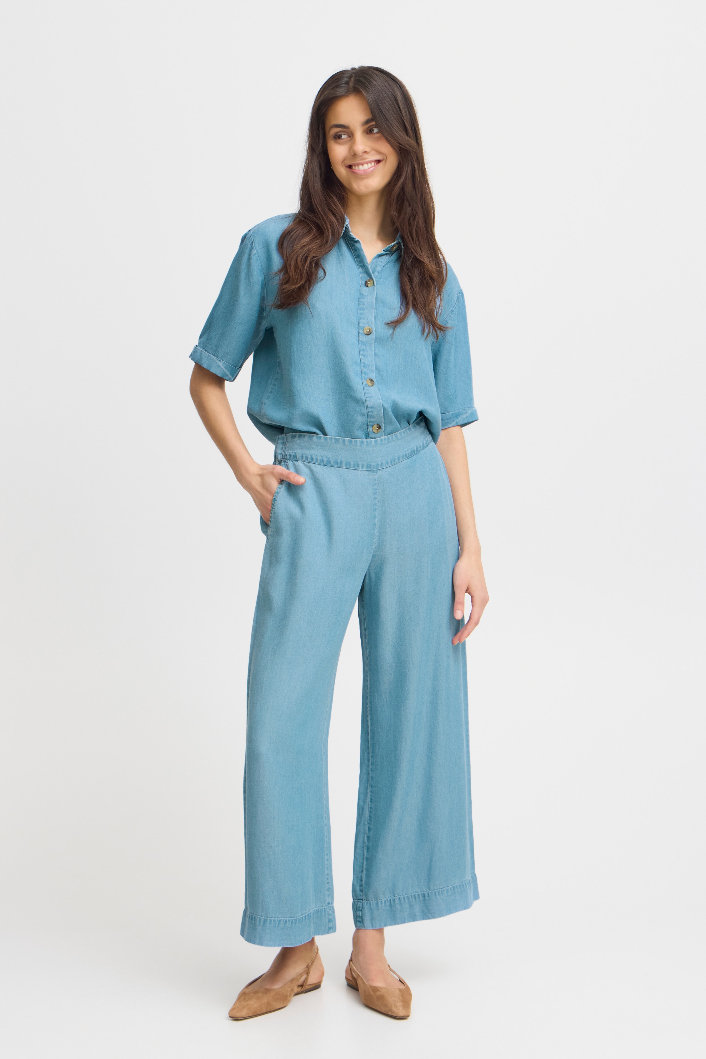 FREVELYN Trousers LOOKBOOK FRONT 20613863-200988