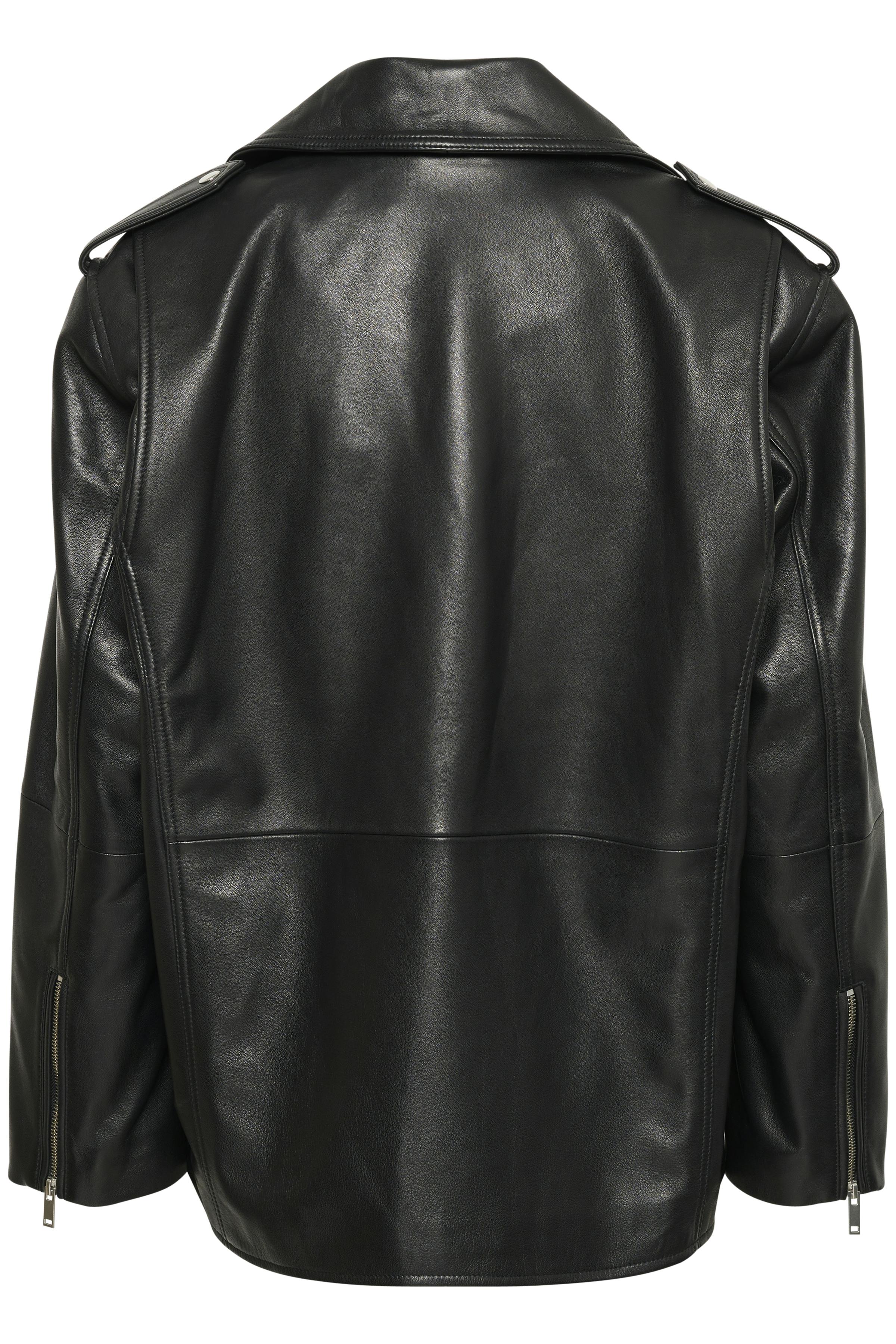 NaomiGZ Leather jacket PACK BACK 10909190-100017