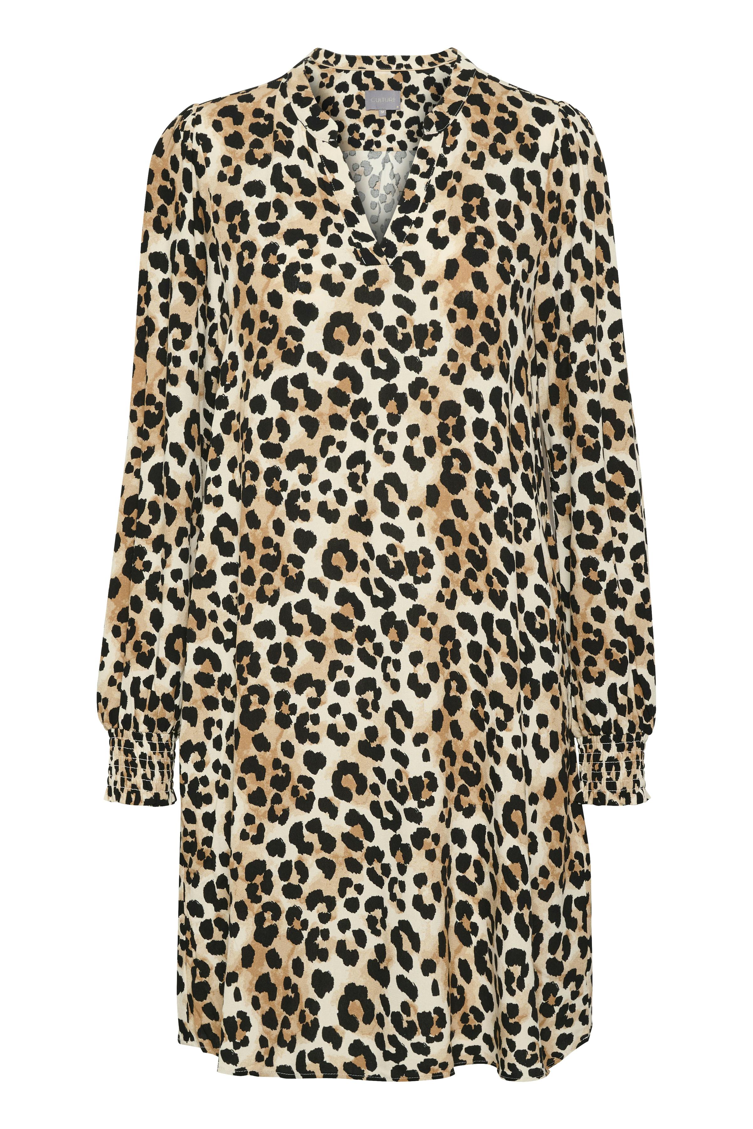 CUatlas leopard kjole LOOKBOOK FRONT 50110151-500089