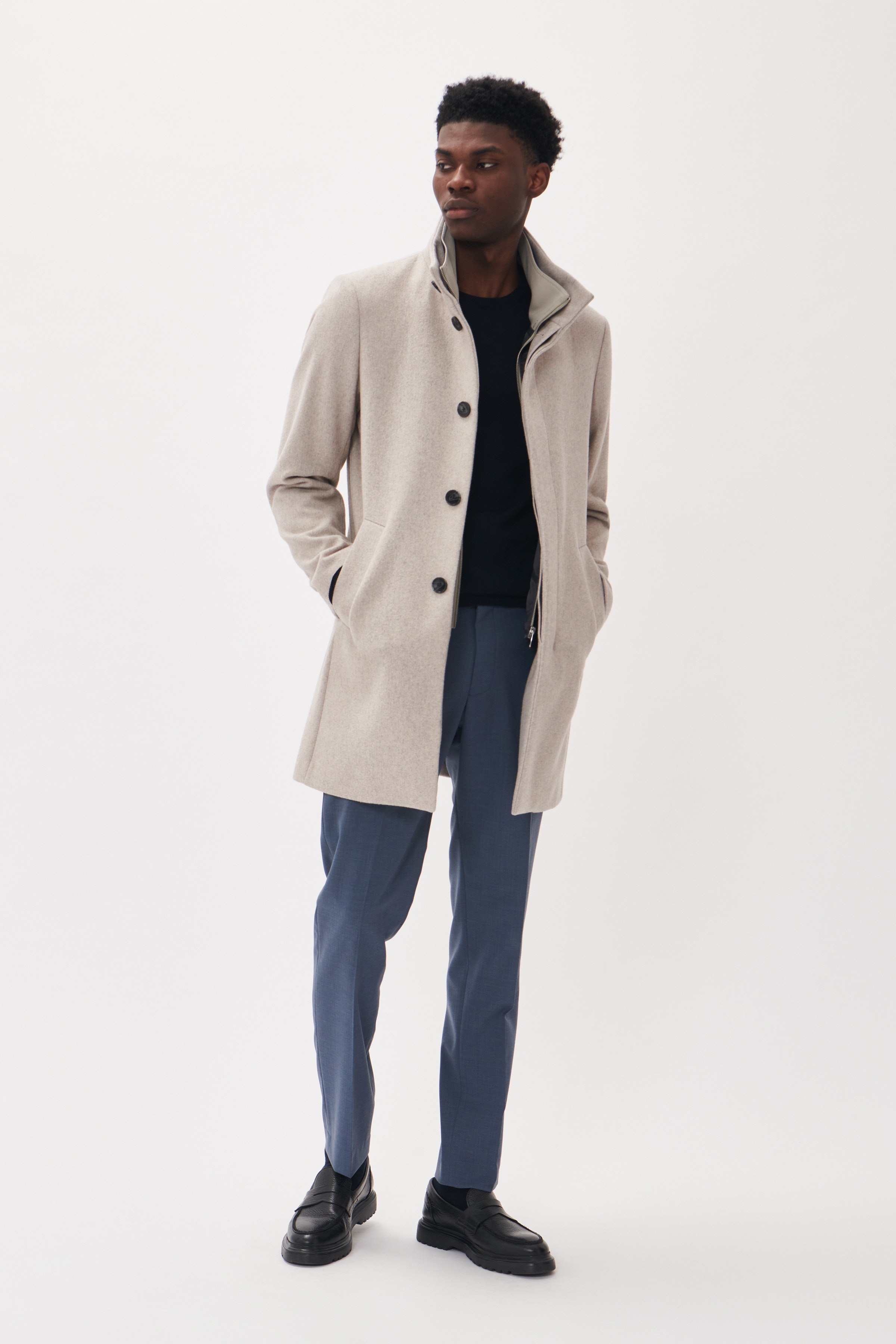 Harvey Wool Coat LOOKBOOK FRONT 30203845-160906