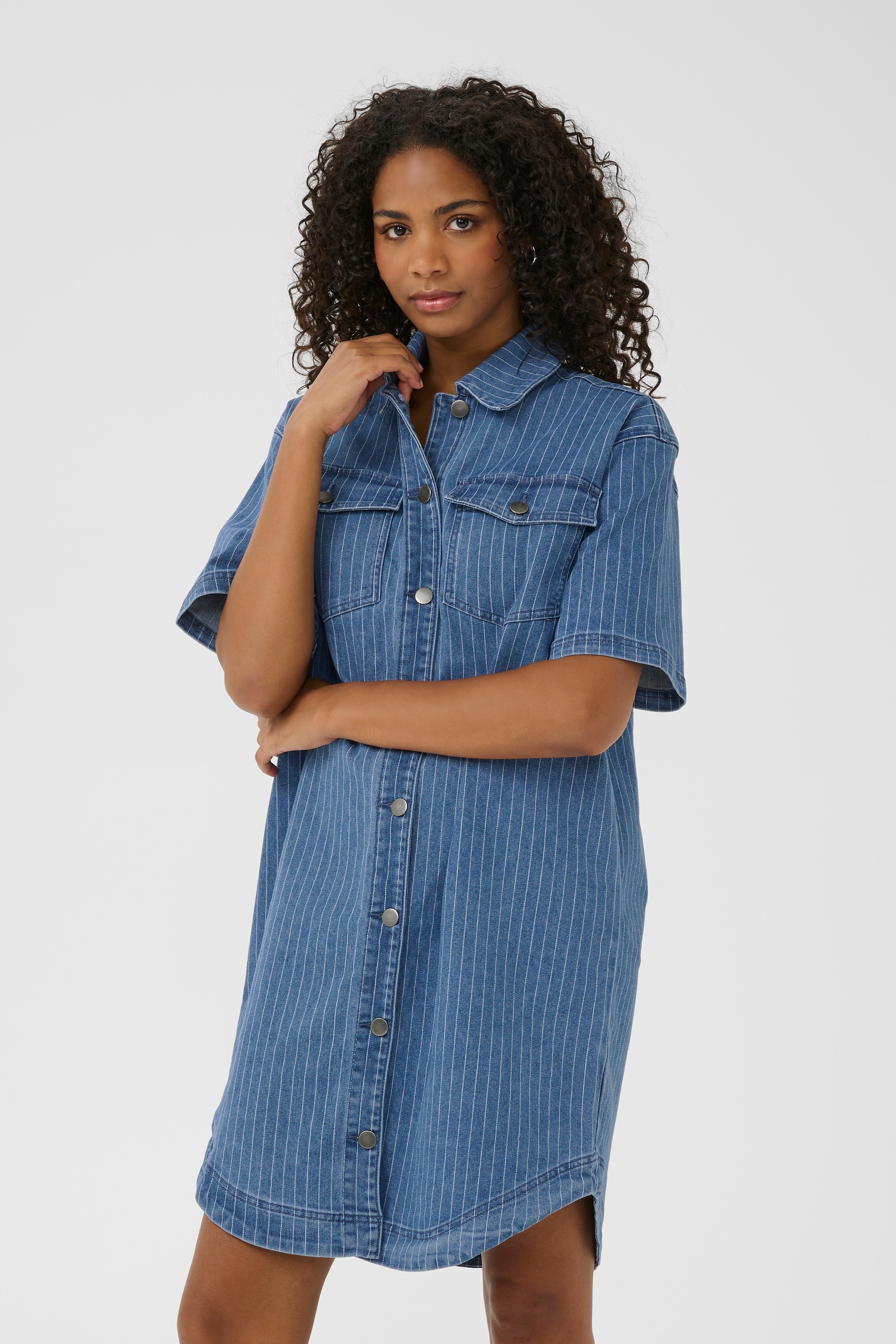 KAreece Denimkjole LOOKBOOK FRONT 10552418-108347