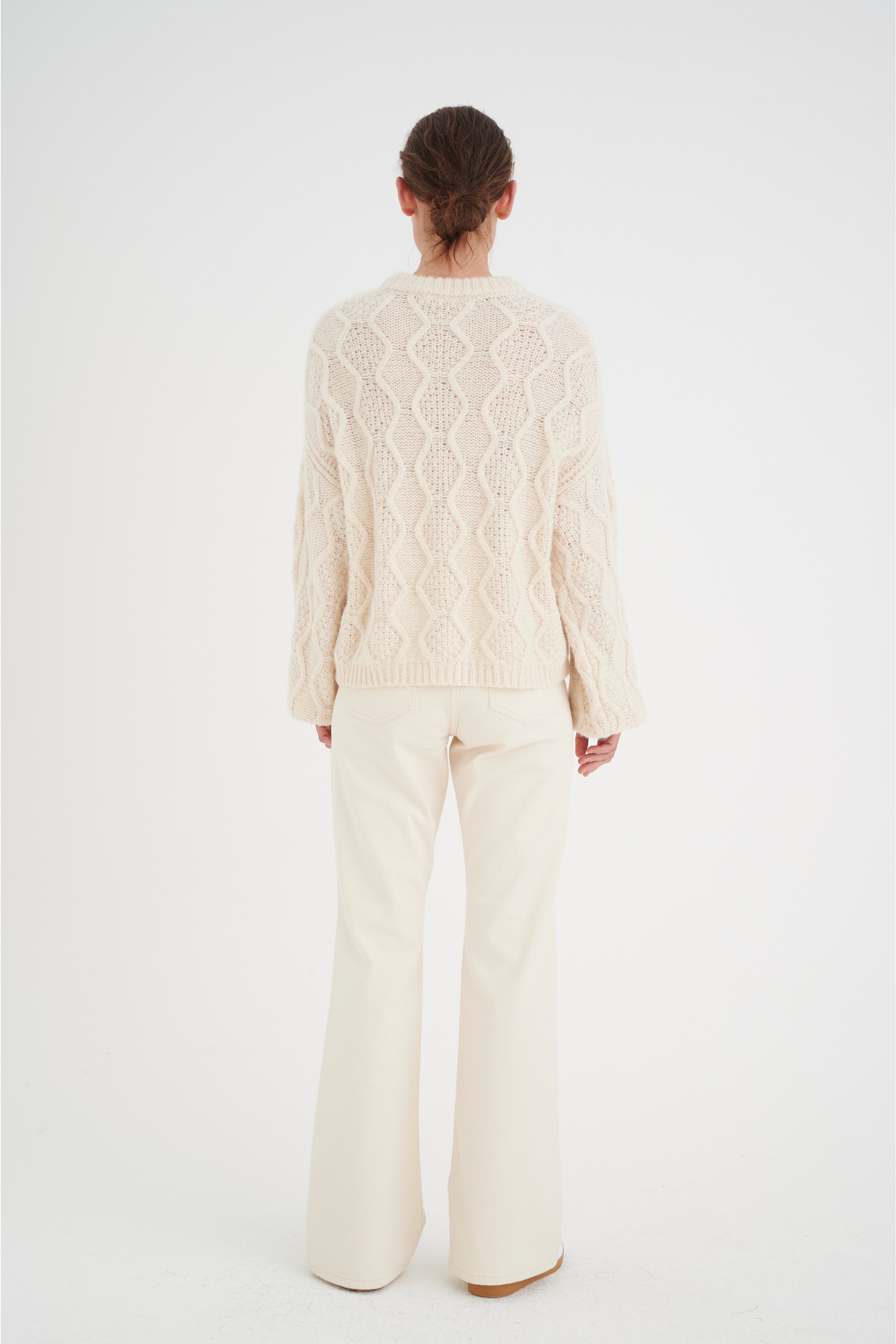 Stickad pullover LOOKBOOK BACK 30106658-300002