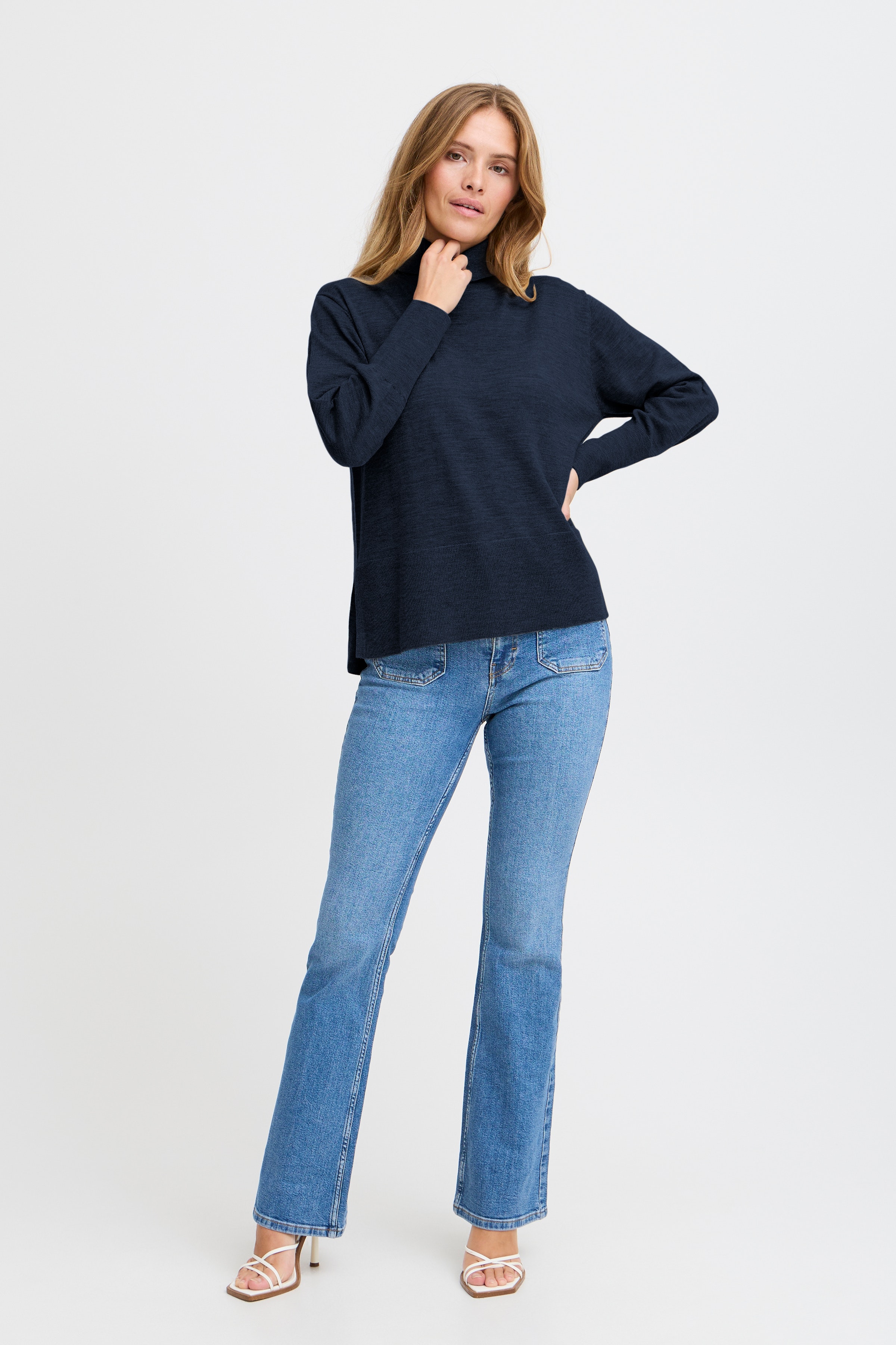 PZSADIE Strikket pullover LOOKBOOK FRONT 50208685-1709091