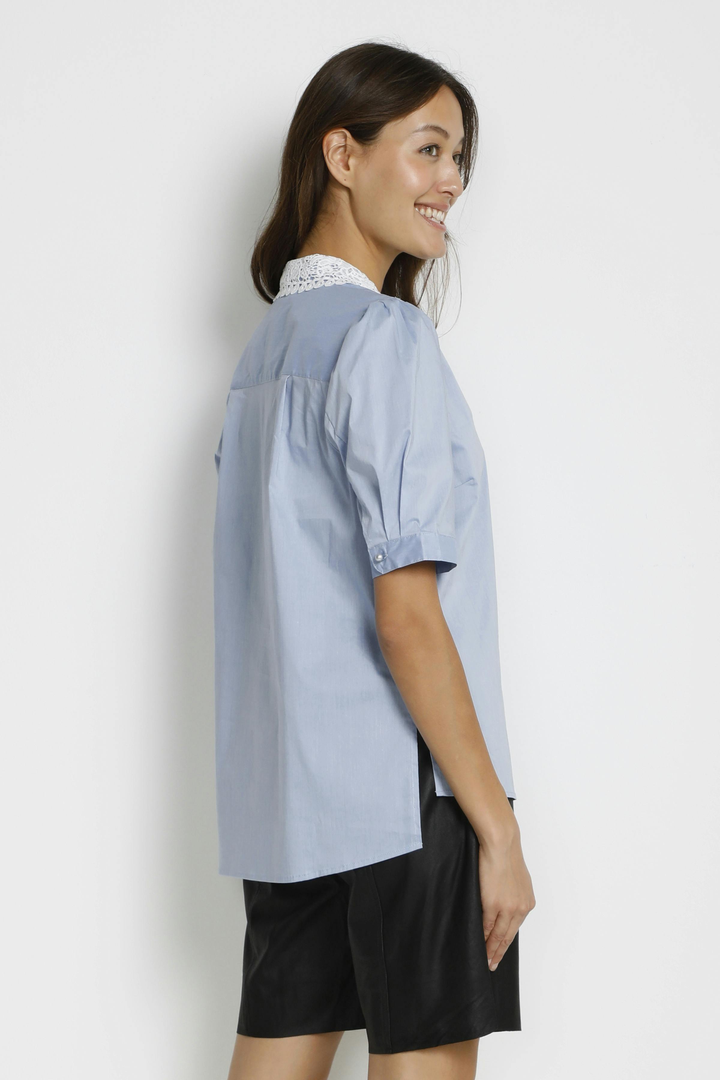 CUantona Short sleeved shirt LOOKBOOK BACK 50108641-164019