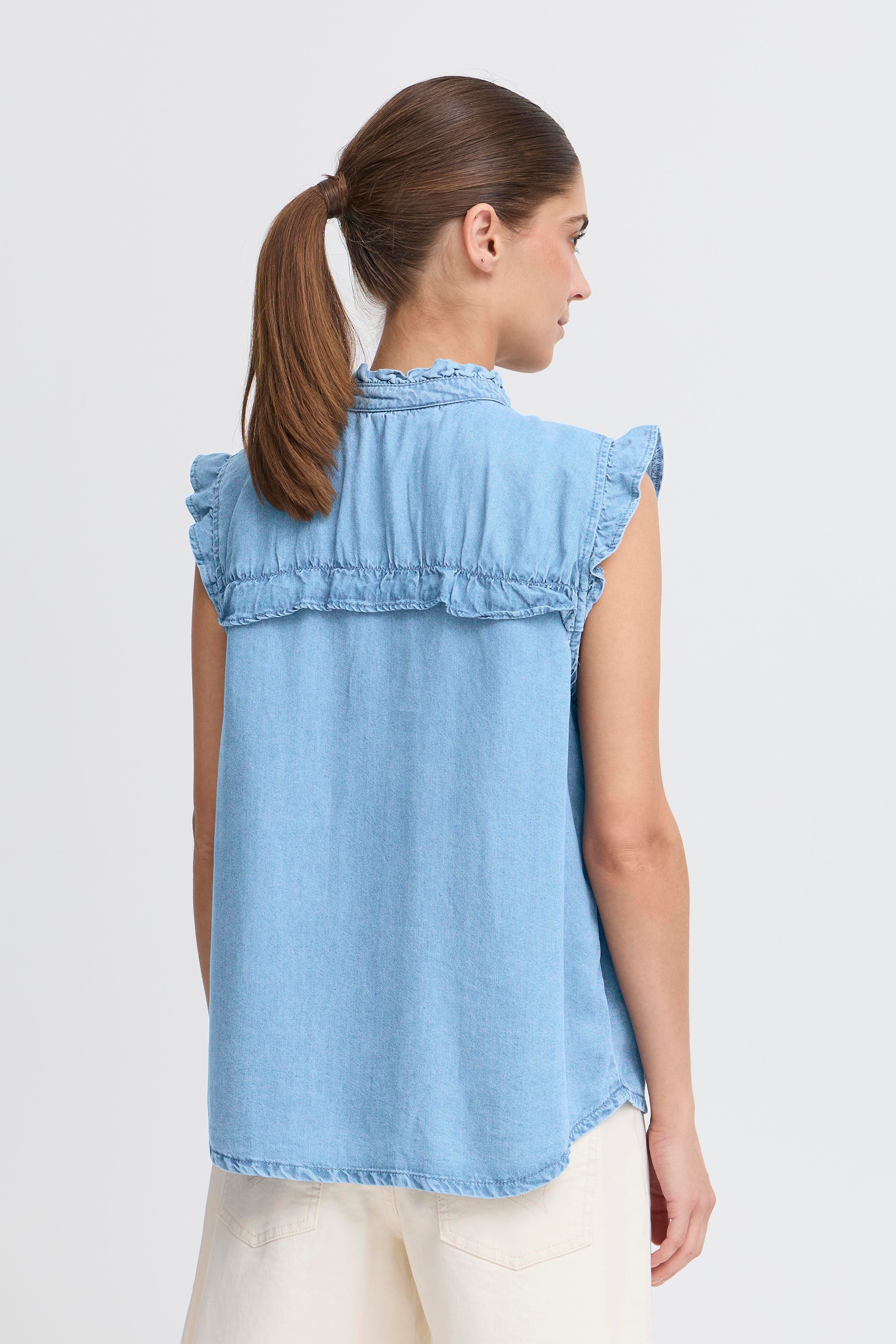 PZBEVERLY Bluse LOOKBOOK BACK 50208974-200008