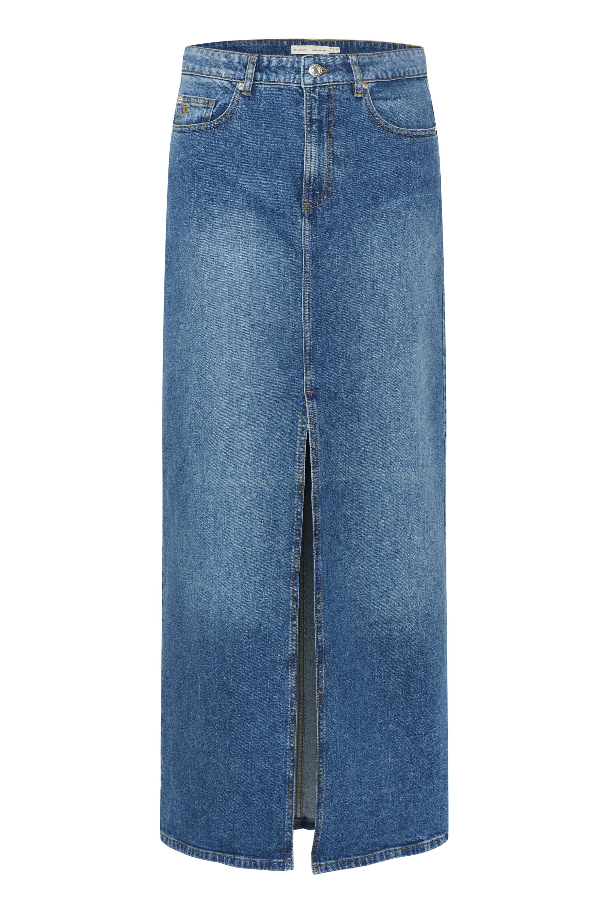 PheifferIW Long Denim Skirt PACK FRONT 30109258-301979