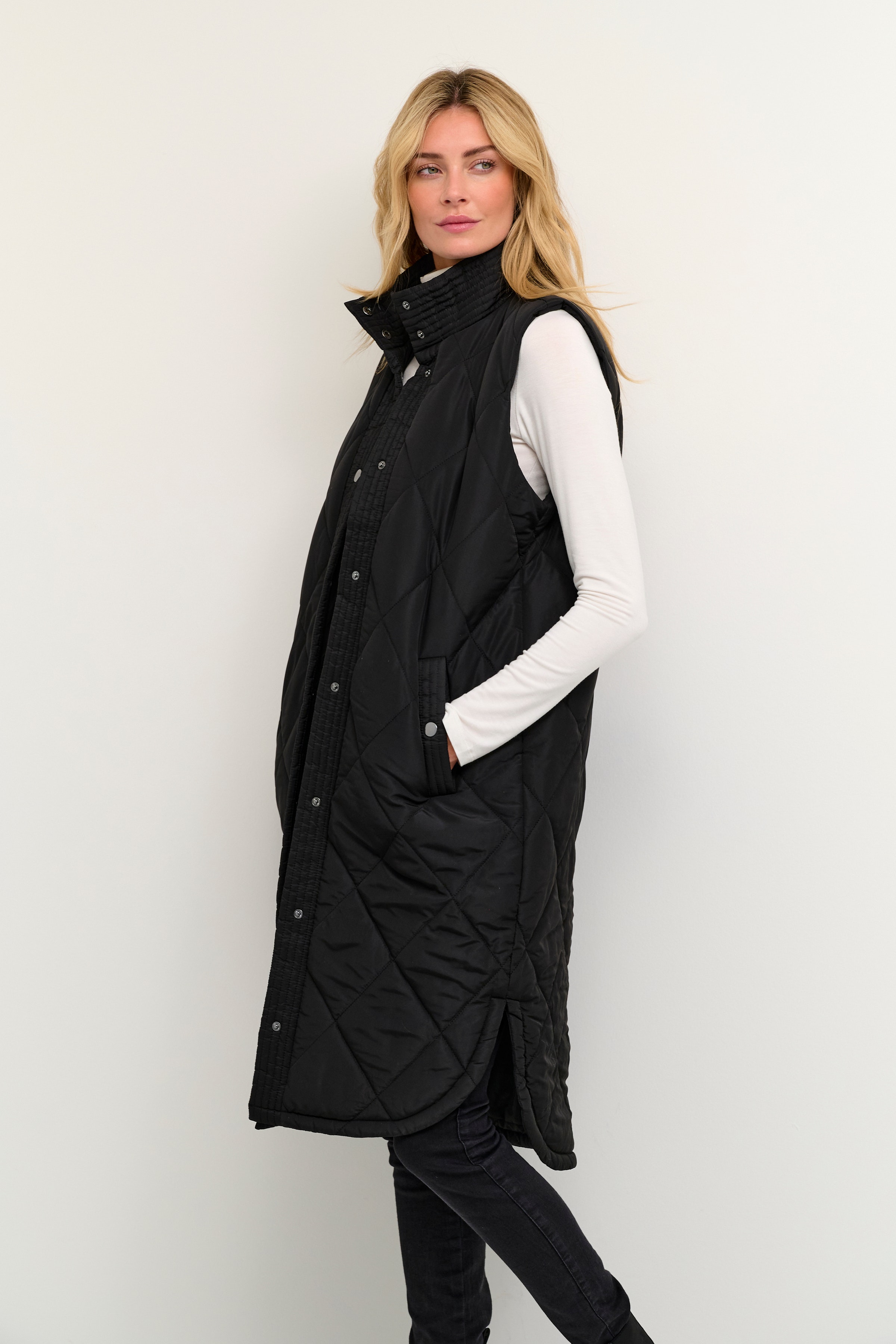 KAmeria Varm vest LOOKBOOK FRONT 10505686-100121