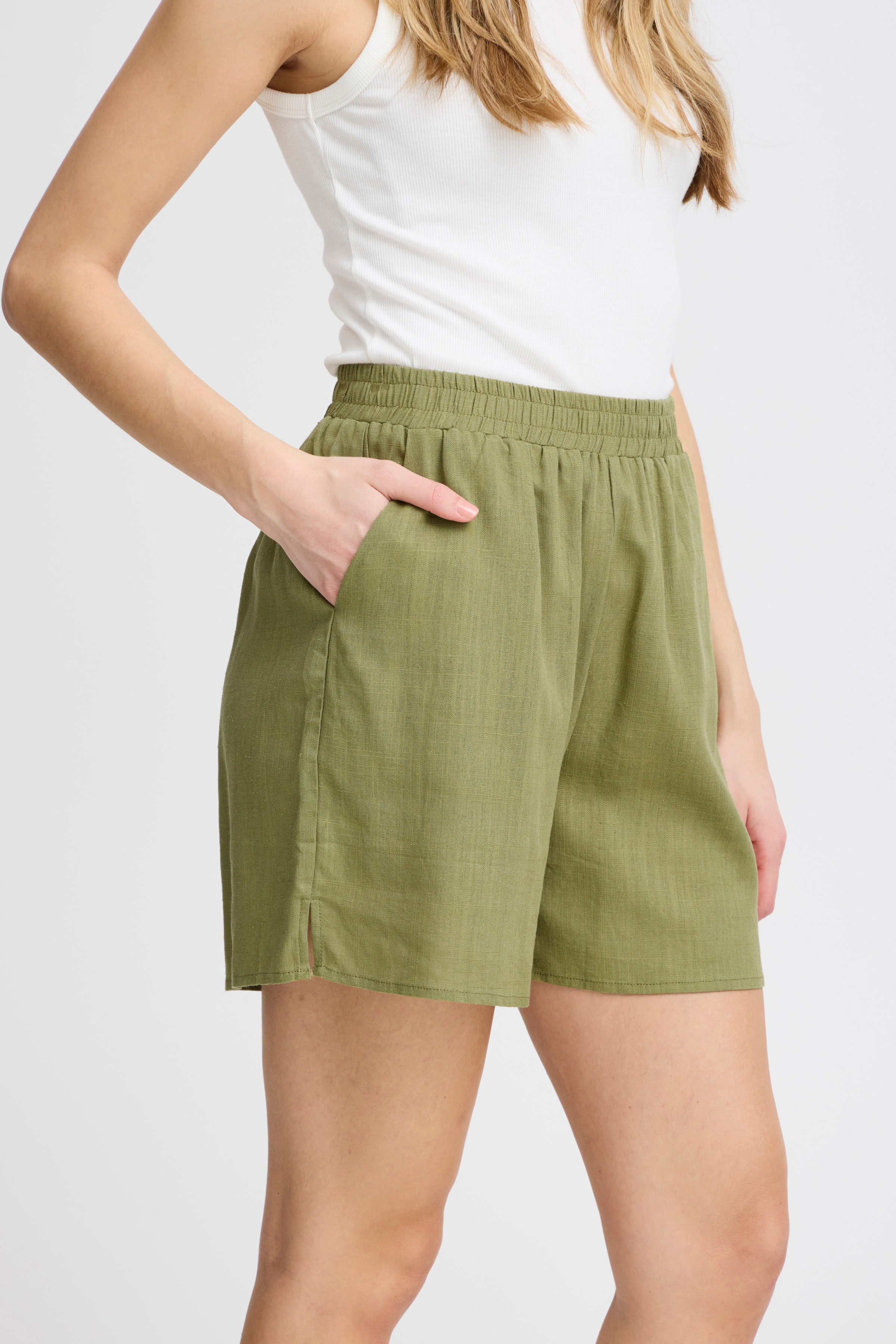 FRJUNA Shorts LOOKBOOK DETAIL 20614101-180422