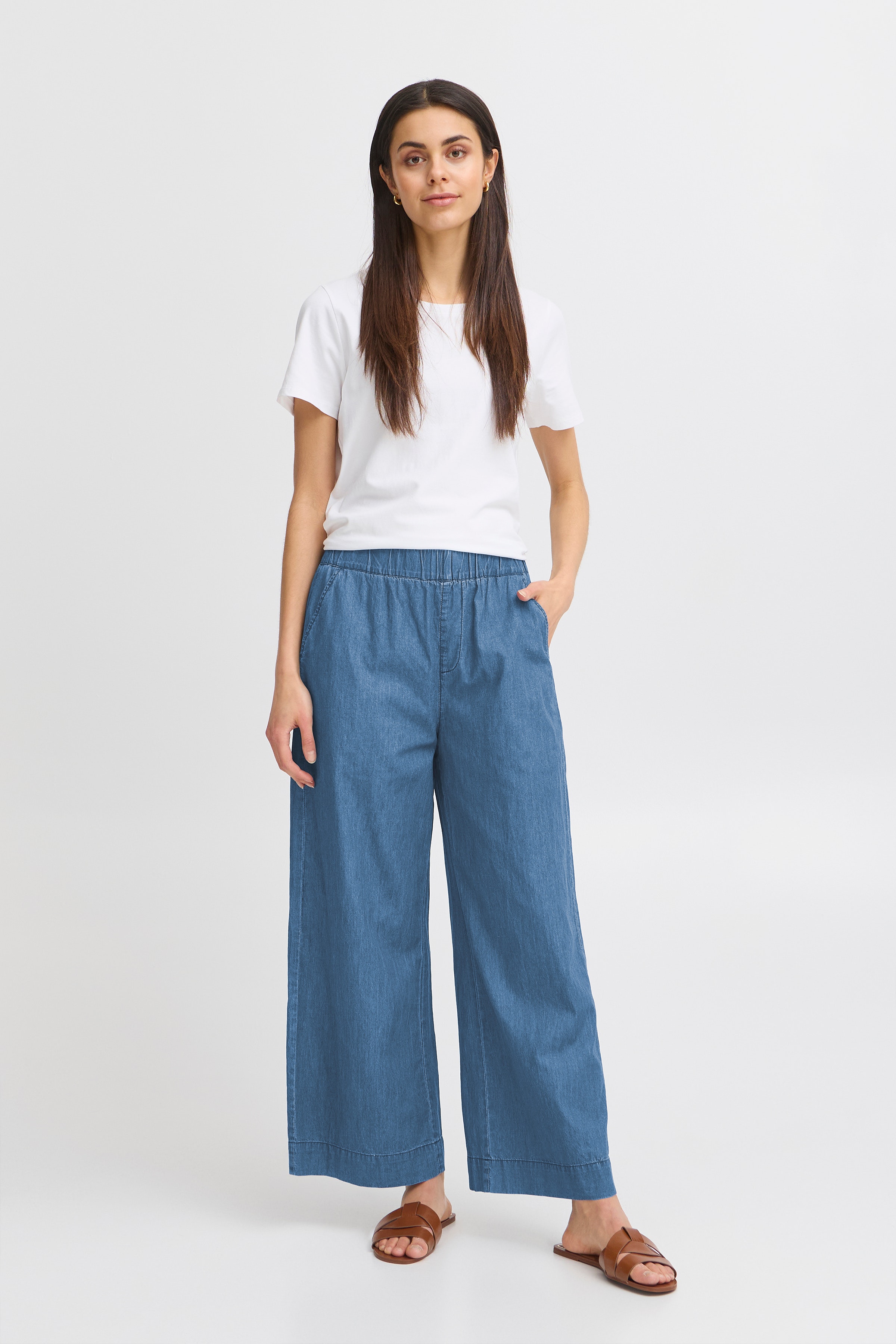 FRKINDRA Bukser LOOKBOOK FRONT 20615747-200077