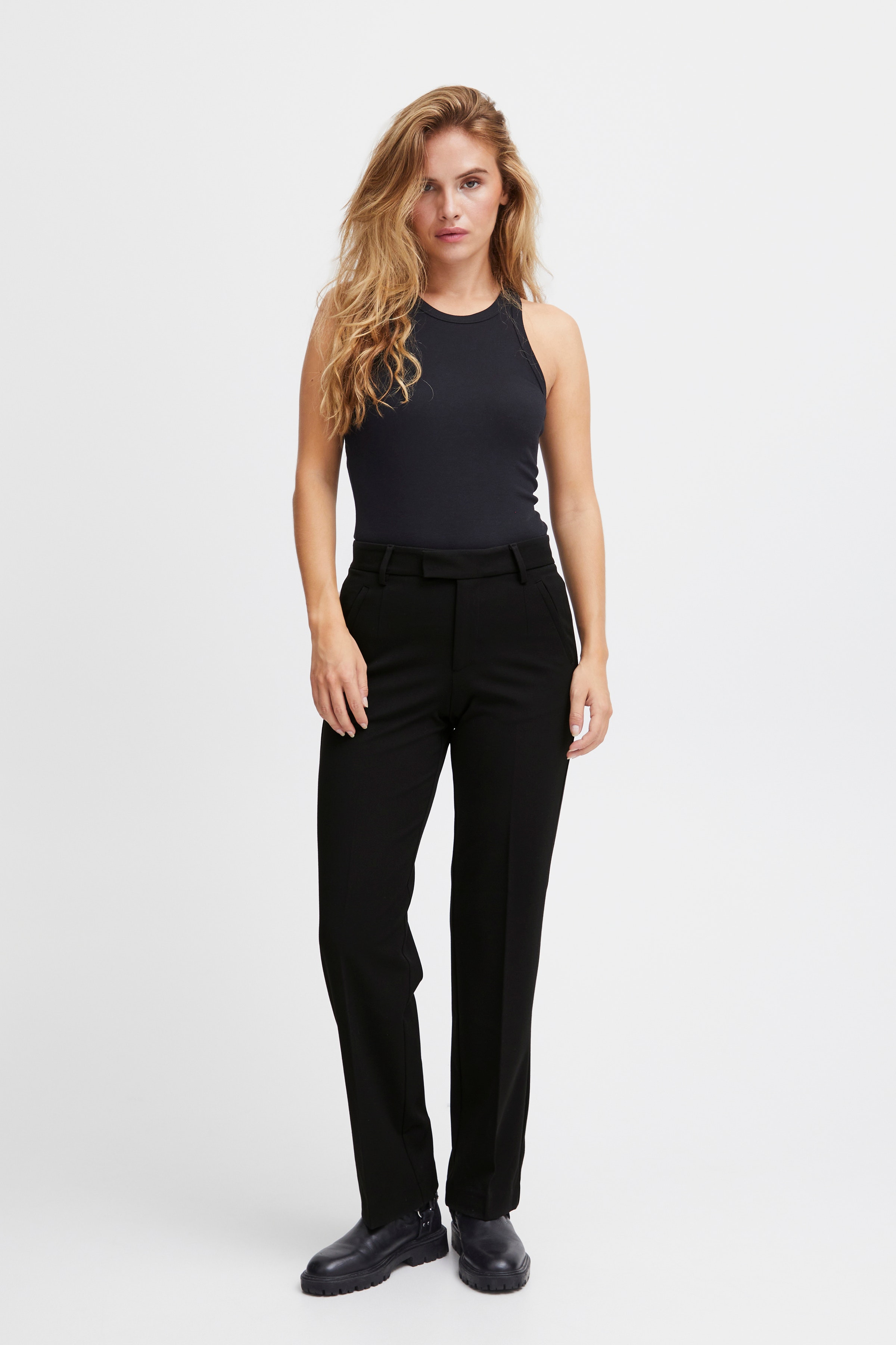 PZLEONORA Bukser LOOKBOOK FRONT 50206251-193911