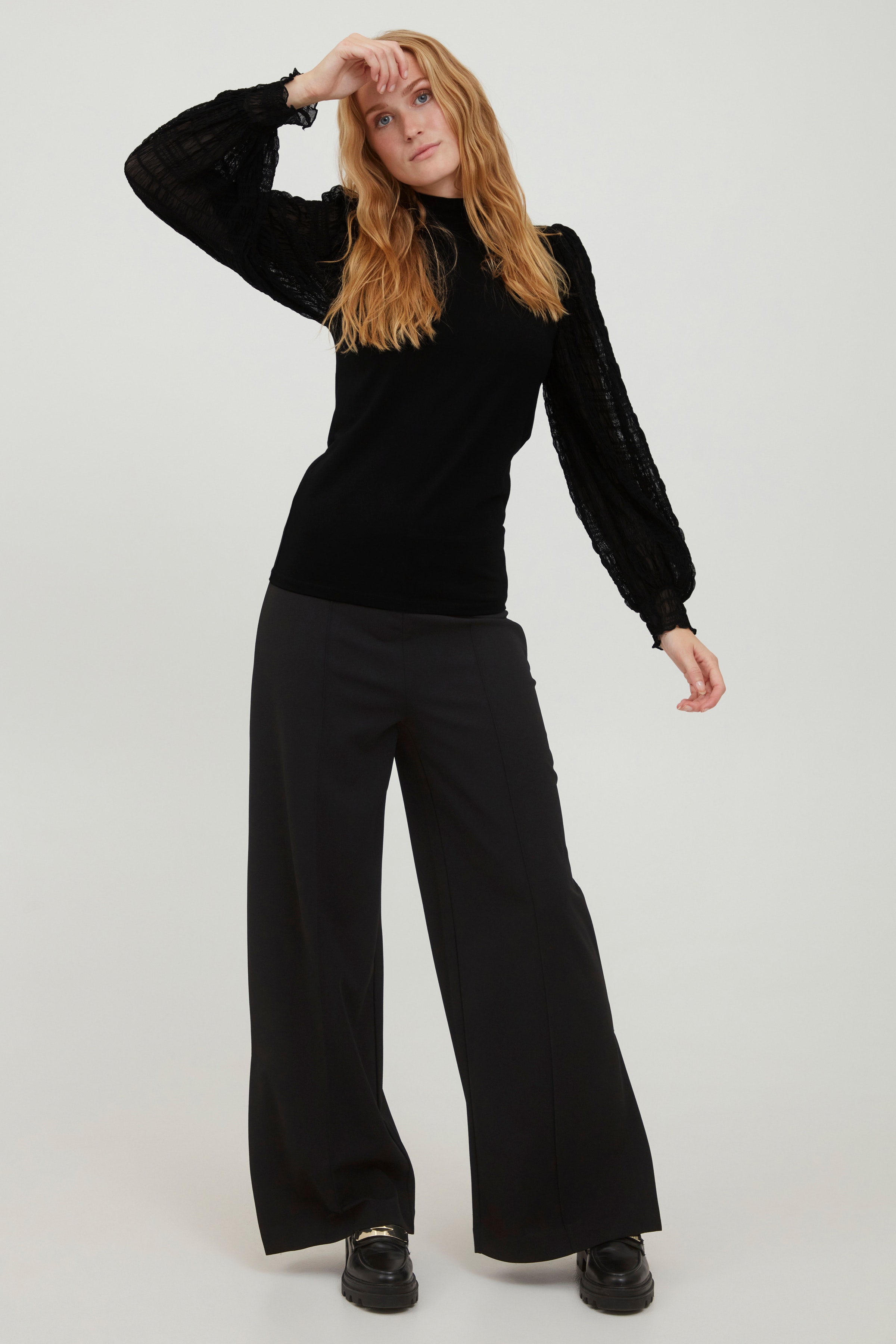Langermet bluse LOOKBOOK FRONT 20811973-200451