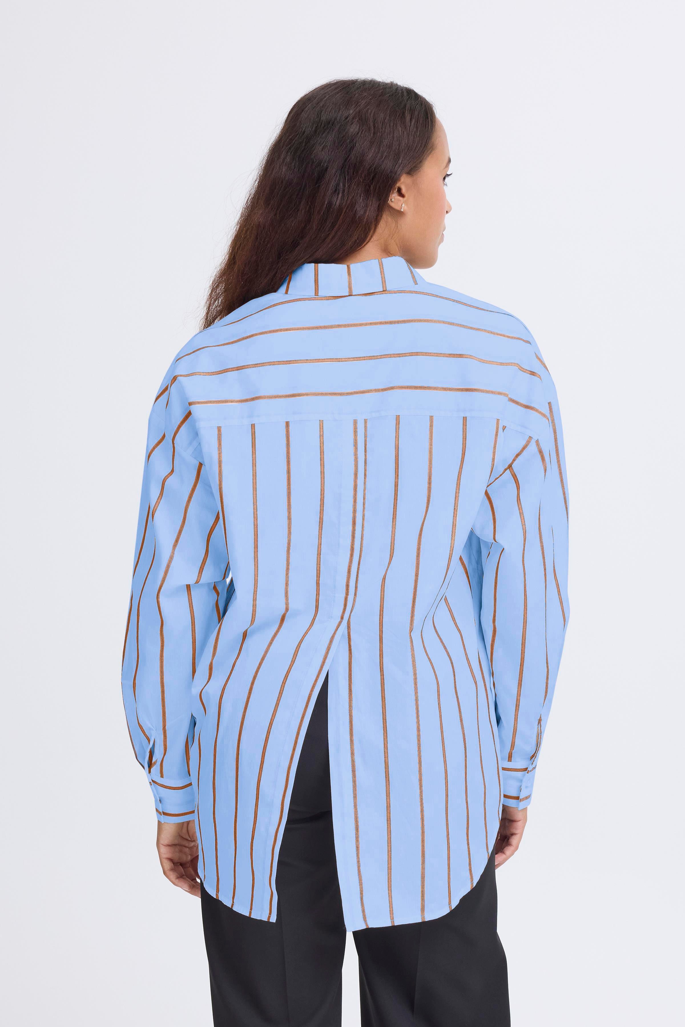 IHSADIA Overhemd LOOKBOOK BACK 20124410-900001539