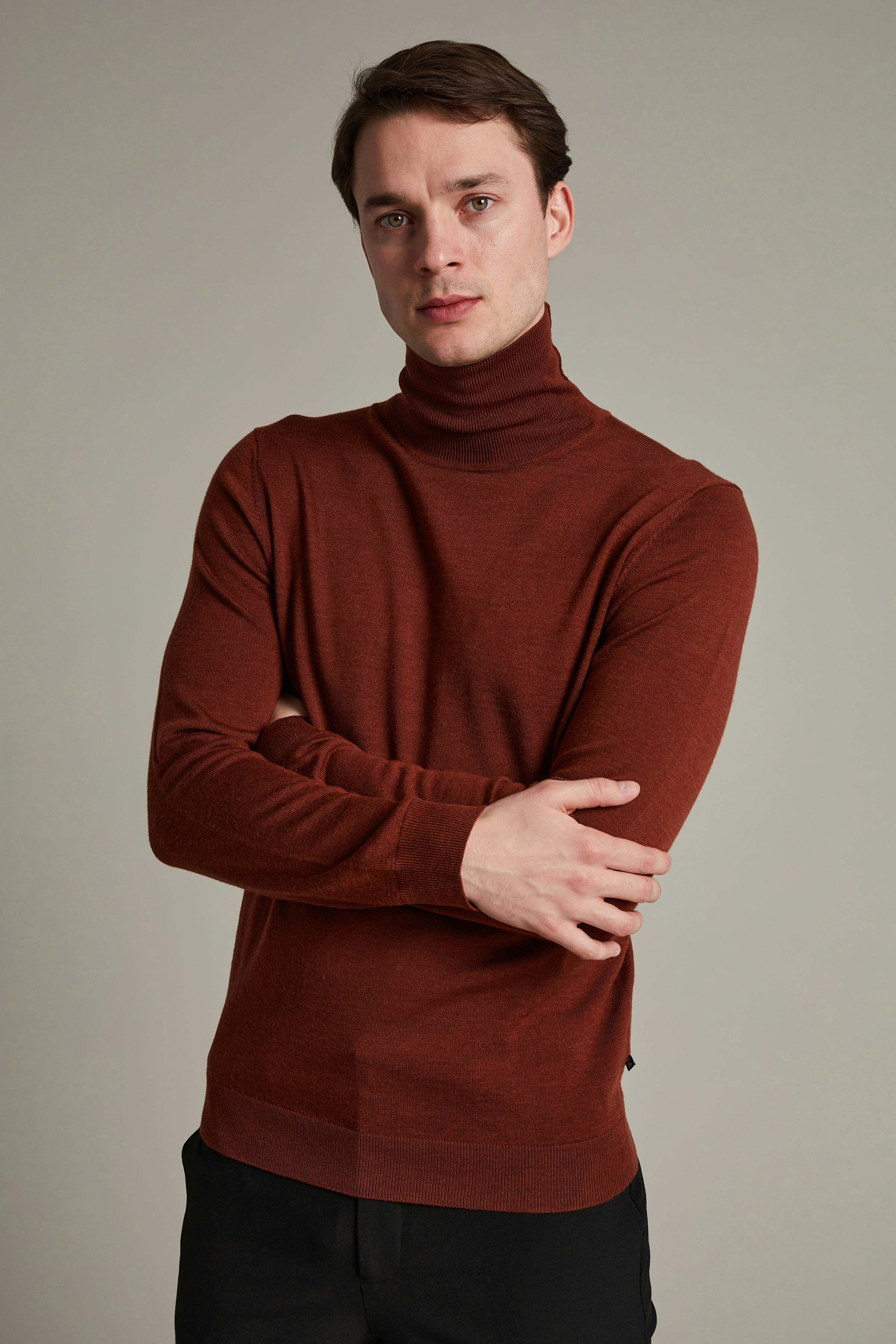 MAparcusman Merino Strickpullover LOOKBOOK FRONT 30204905-1912351