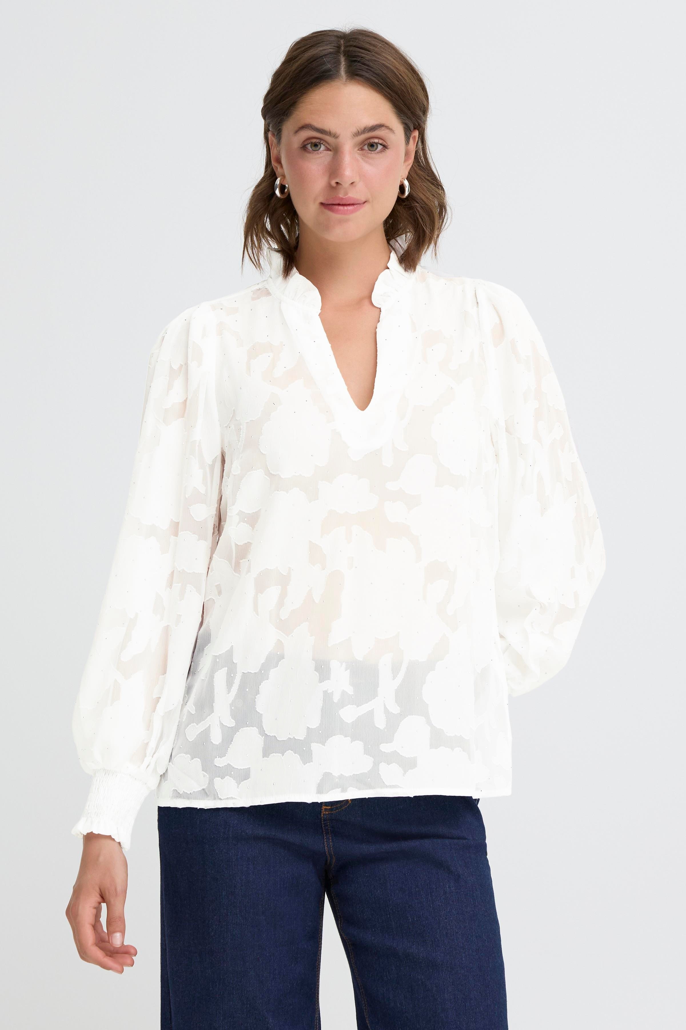 FRRHINESTONE Blouse LOOKBOOK FRONT 20617287-114800